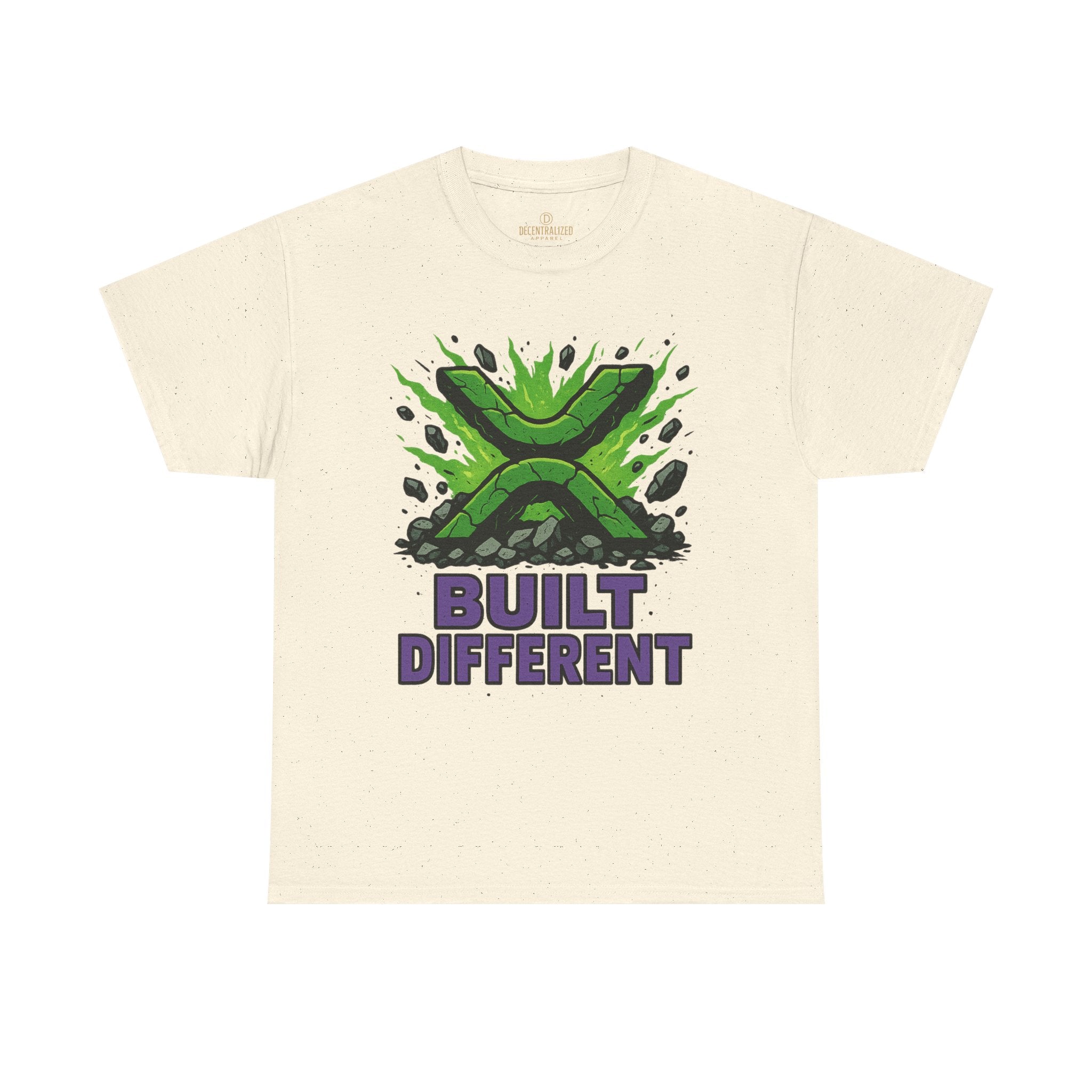Built Different T-Shirt — Green Gamer Logo Tee