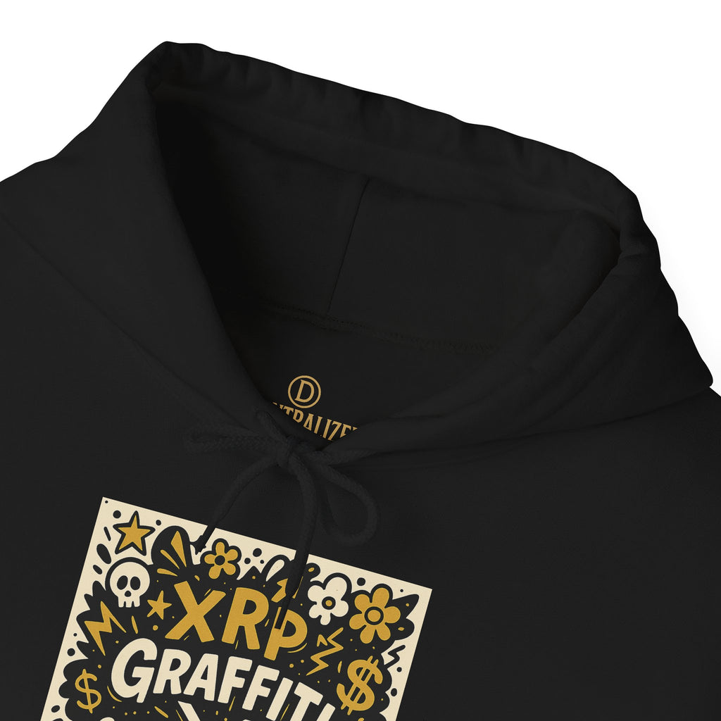 XRP Graffiti Hoodie – Street Art Crypto Sweatshirt