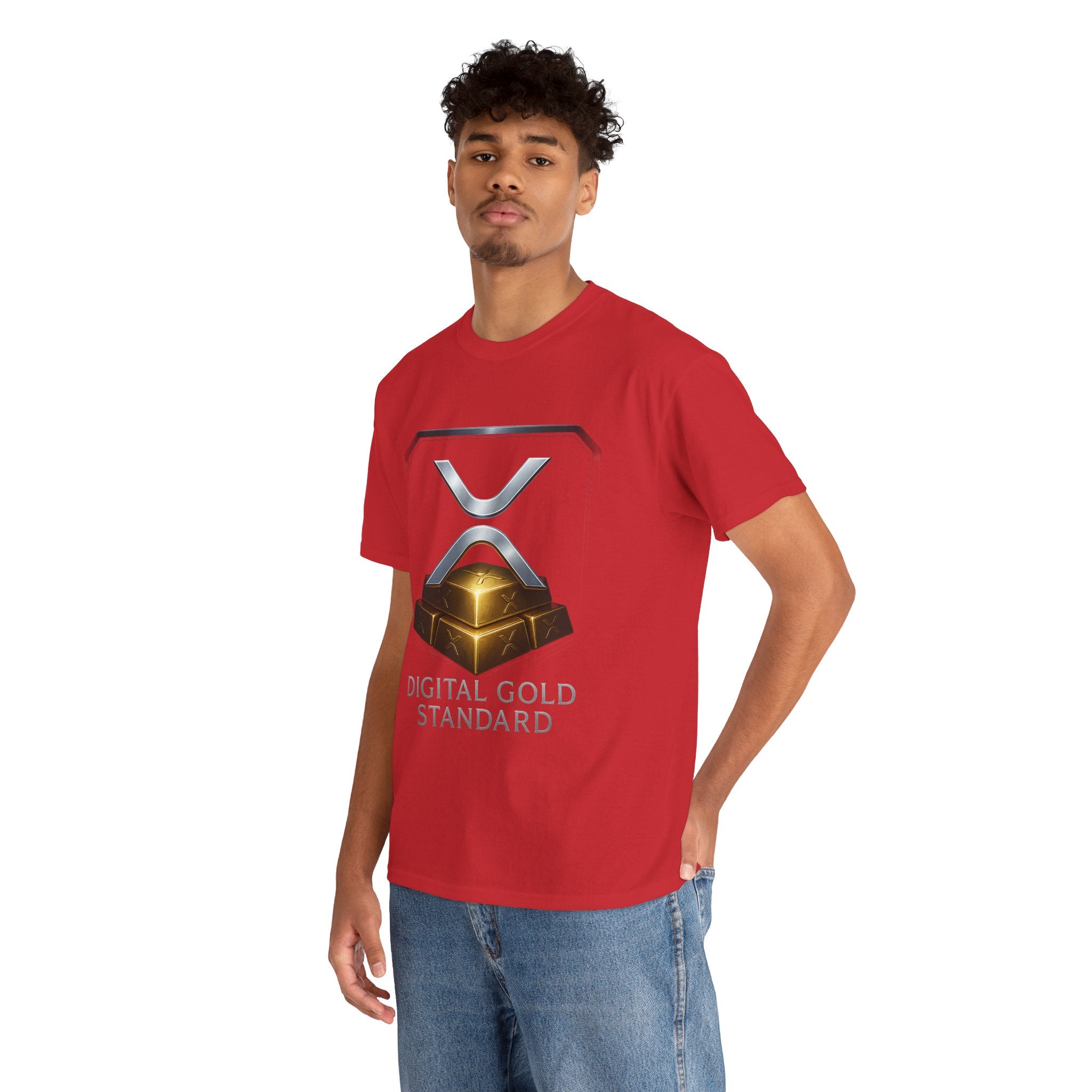 XRP 'Digital Gold Standard' Tee — Cryptocurrency Logo Shirt