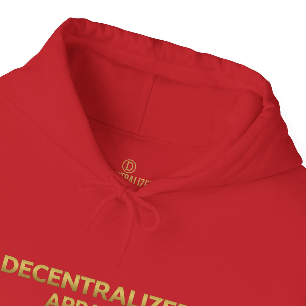 Decentralized Apparel Hoodie — Minimalist Crypto-Inspired White Pullover