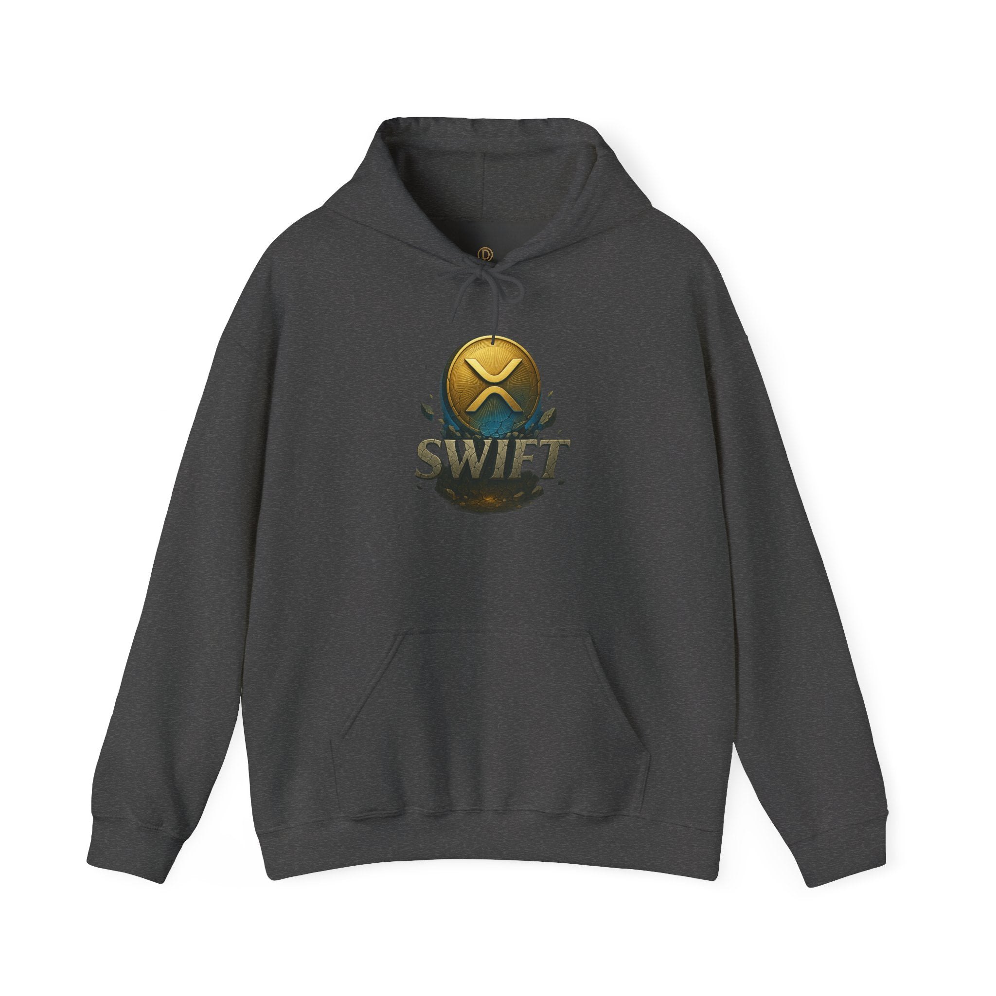 XRP Swell Hoodie — Crypto Ripple Logo Pullover