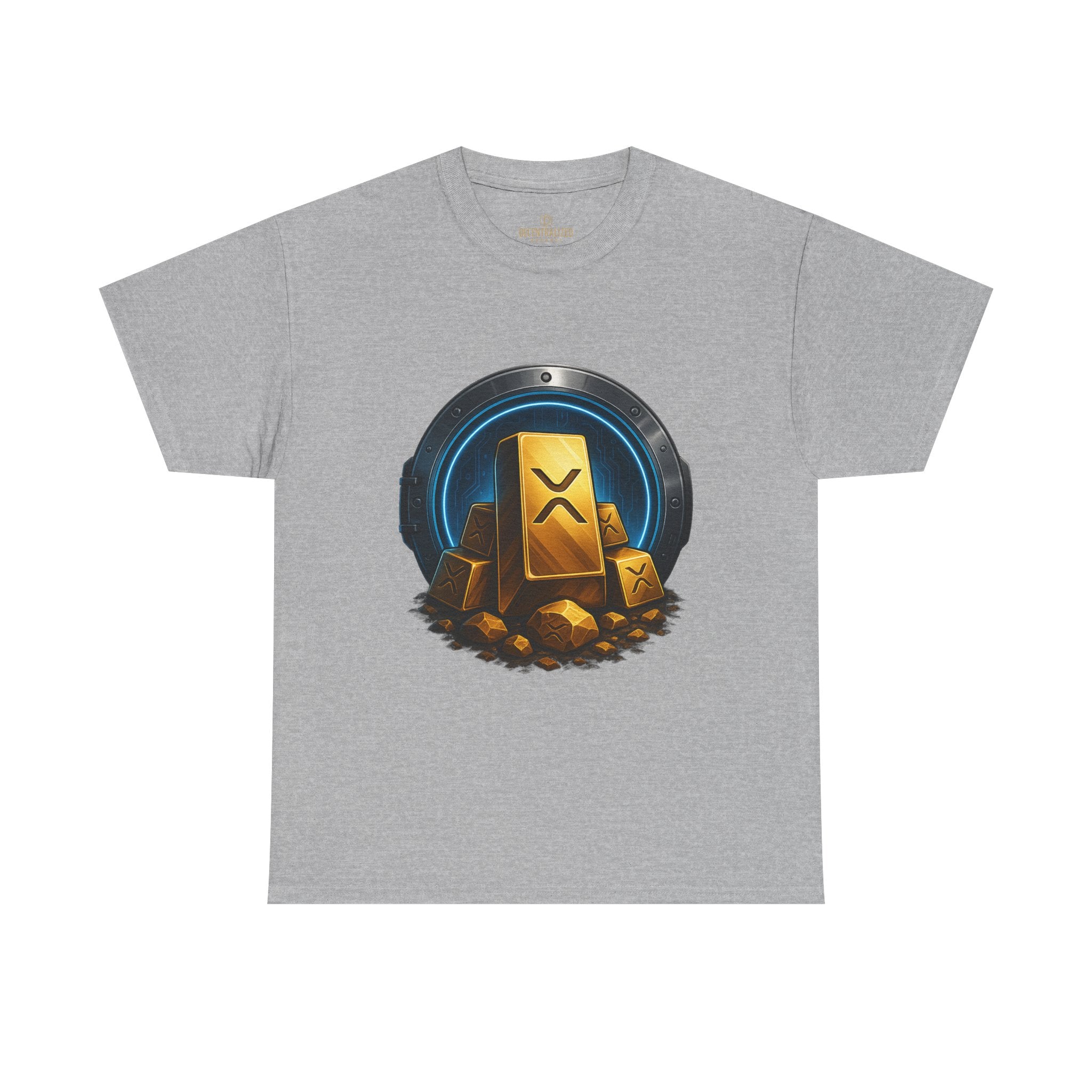 Crypto Gold Bars T-Shirt — Ripple (XRP) Stack Graphic Tee