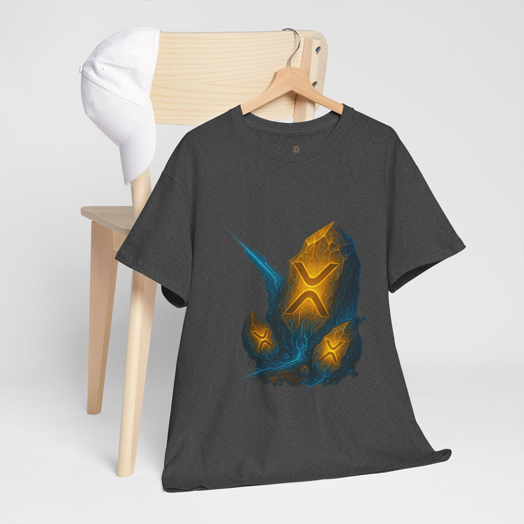 Rune Stone Graphic Tee — Glowing Mystic Rock T-Shirt