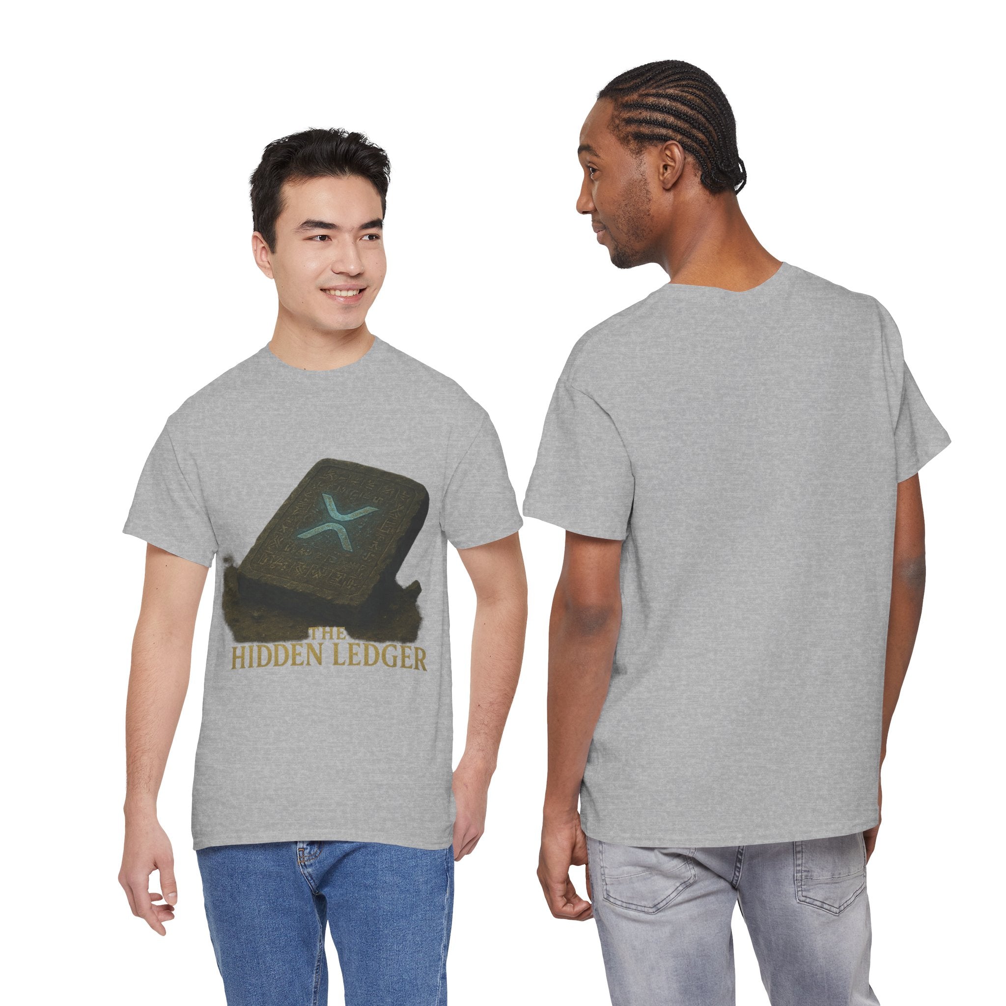 T-Shirt — "The Hidden Ledger" Crypto XRP Wallet Graphic Tee
