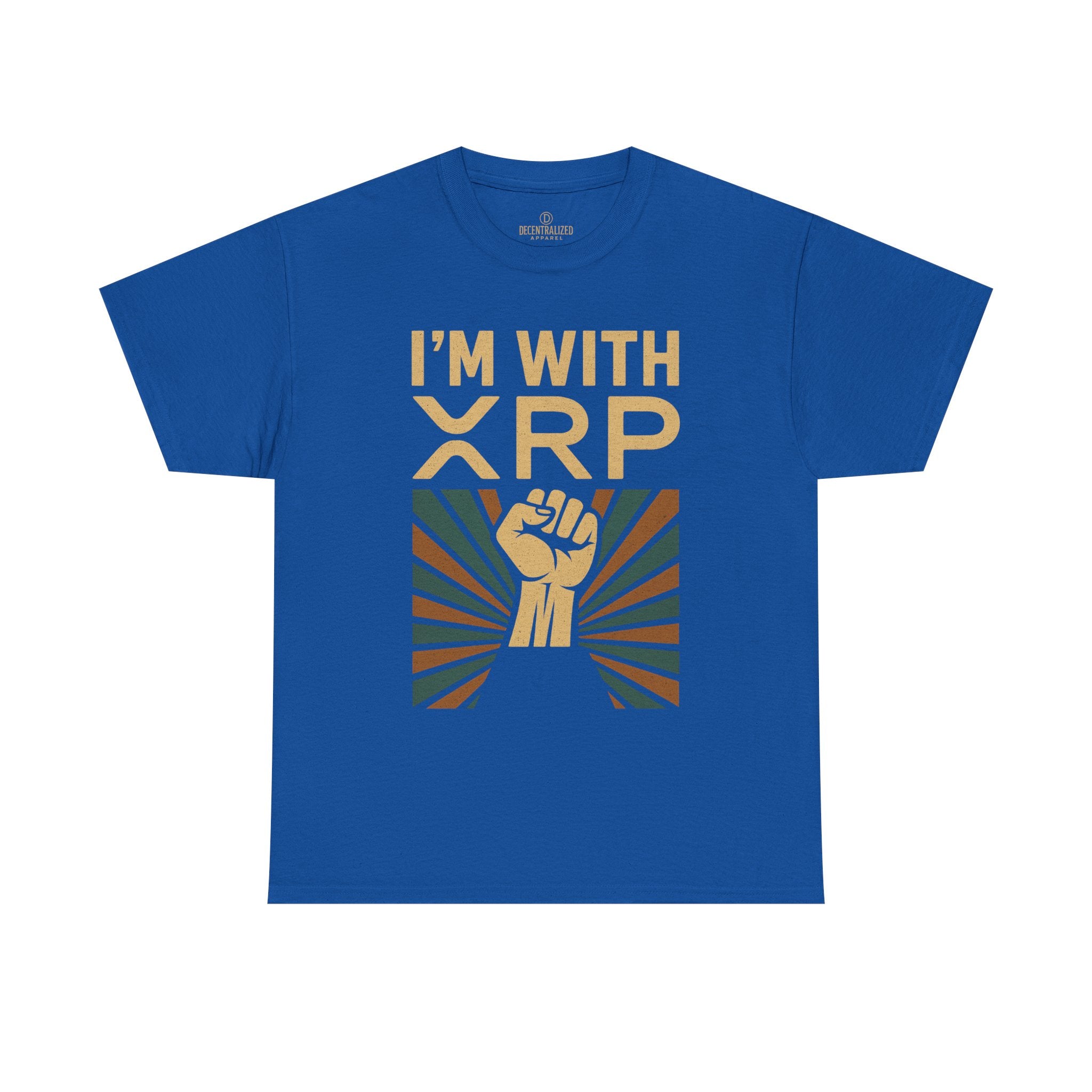 I'm With XRP Graphic Tee – Crypto Supporter Shirt