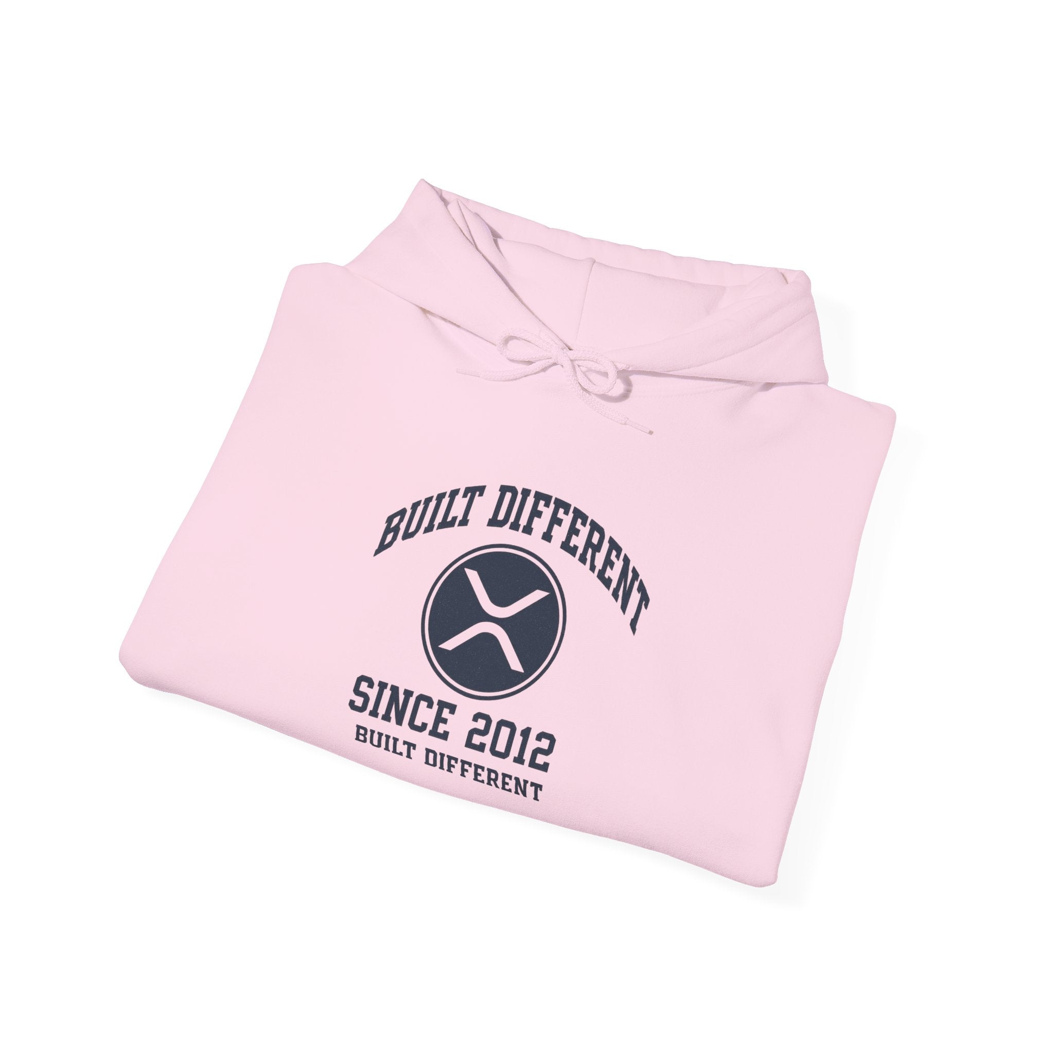 Built Different Hoodie - "Built Different Since 2012" Retro Logo Pullover