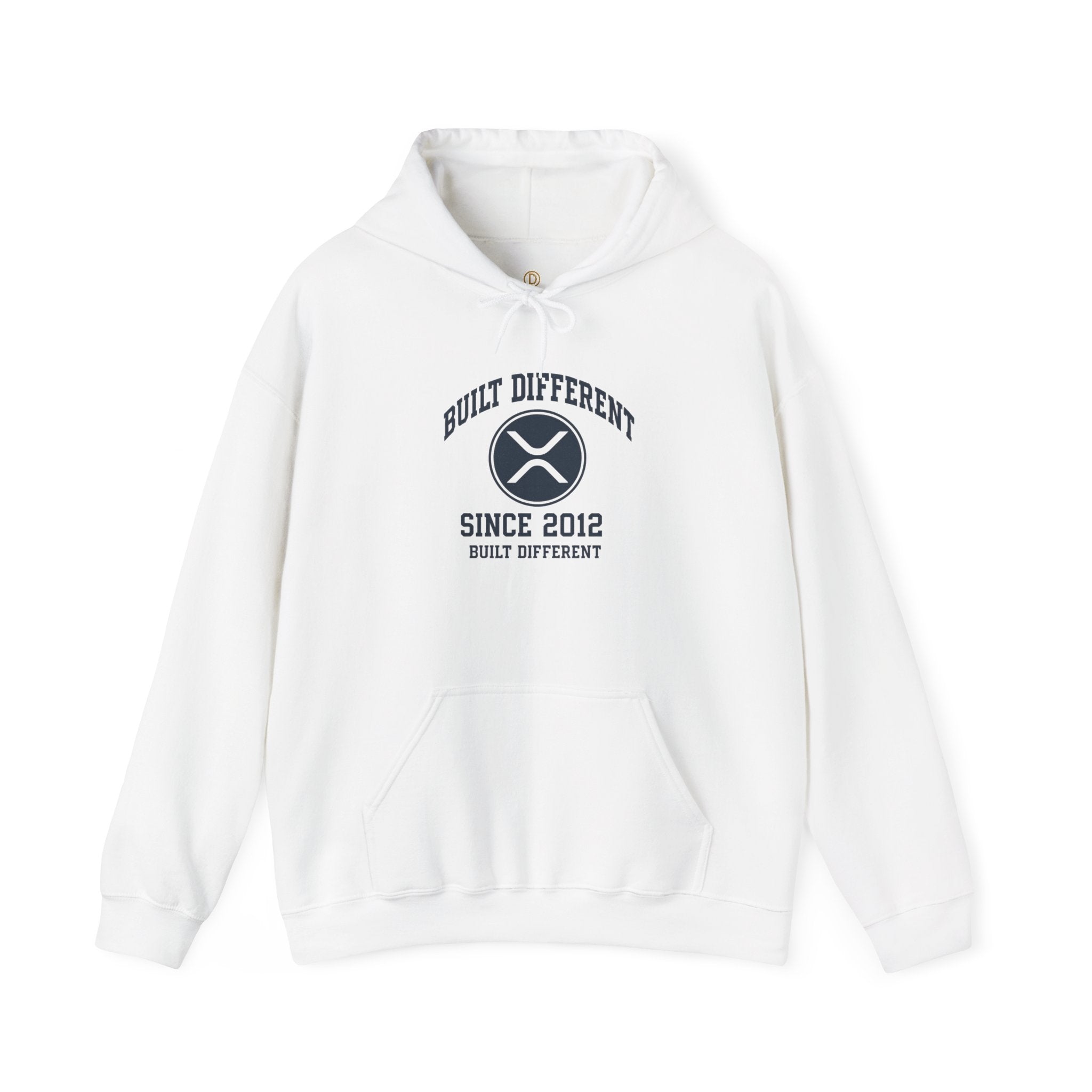 Built Different Hoodie - "Built Different Since 2012" Retro Logo Pullover