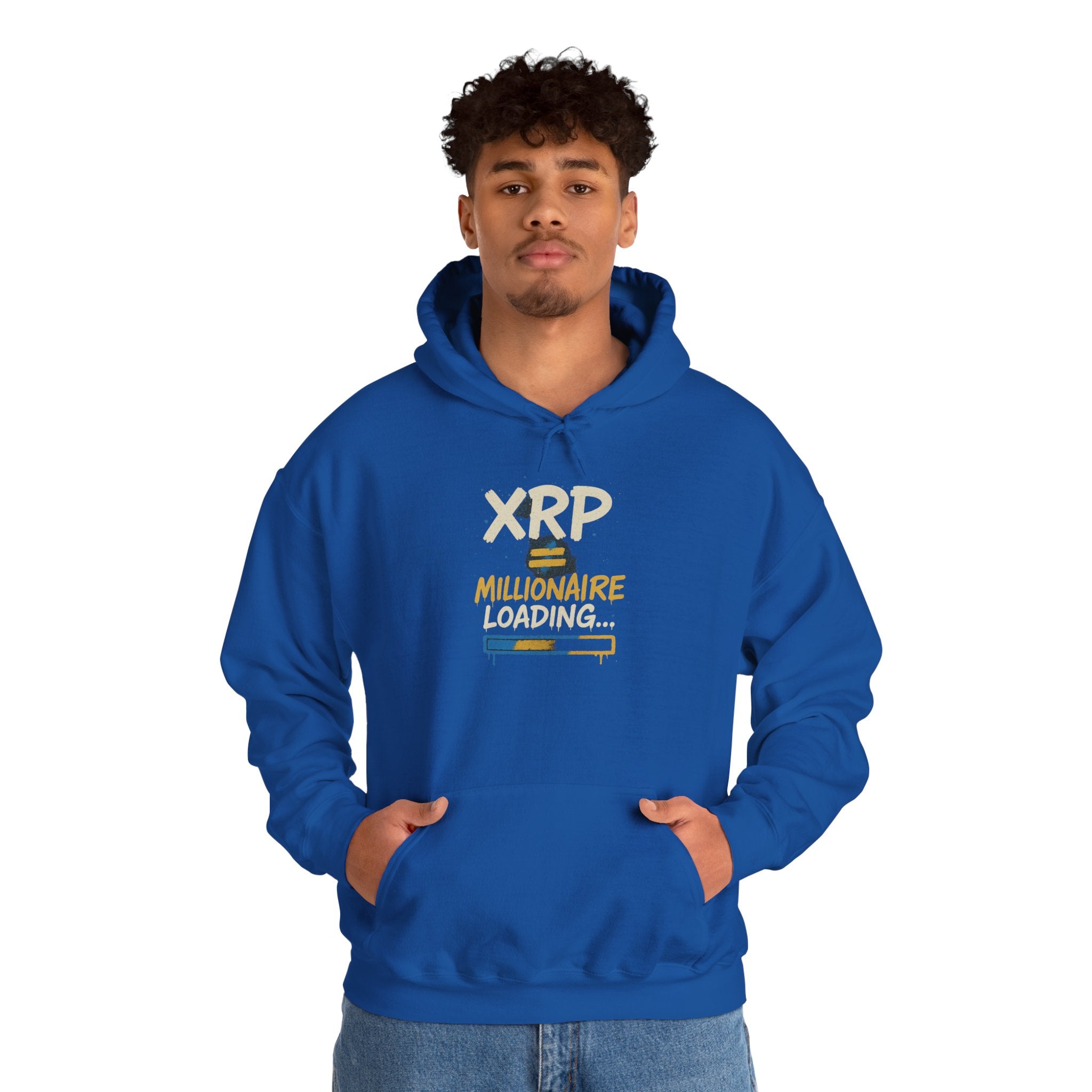 XRP "Millionaire Loading" Hoodie - Crypto Investor Sweatshirt