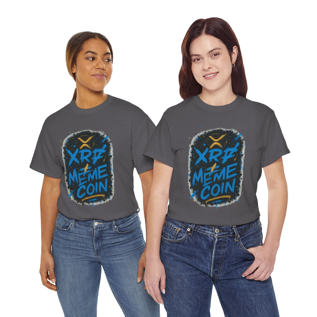 XRP Meme Coin Graphic Tee — Crypto Streetwear T-Shirt