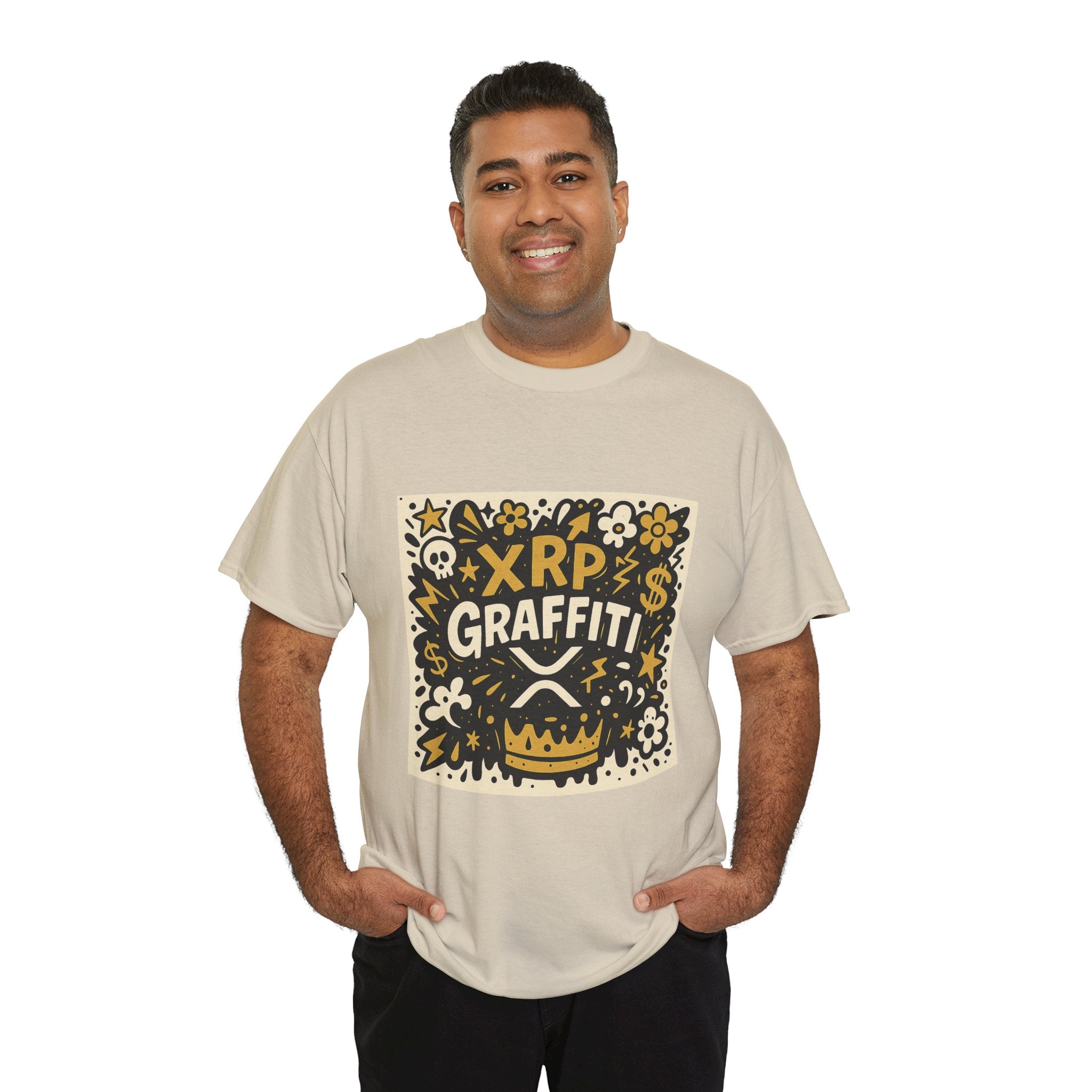 XRP Graffiti Tee — Crypto Street Art T-Shirt