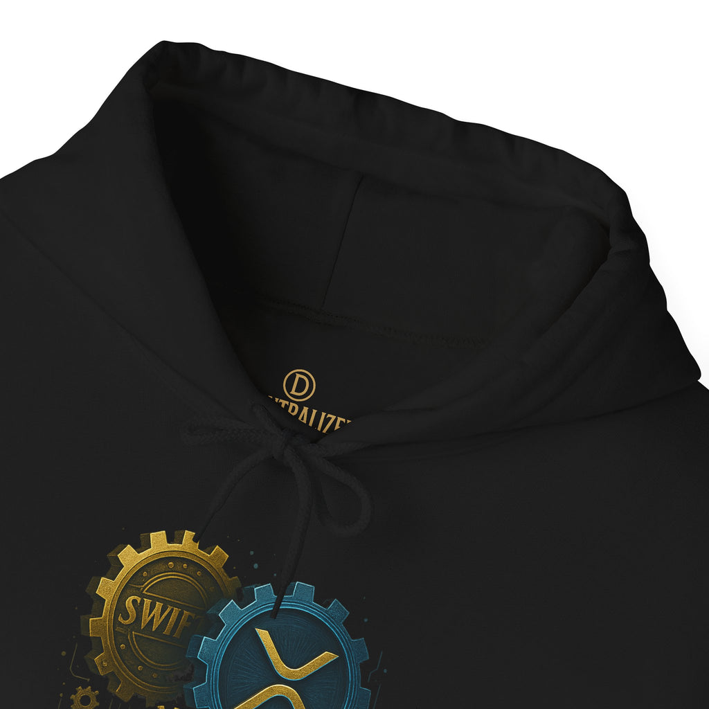 Merge of Money Hoodie — Financial Gears Graphic Pullover