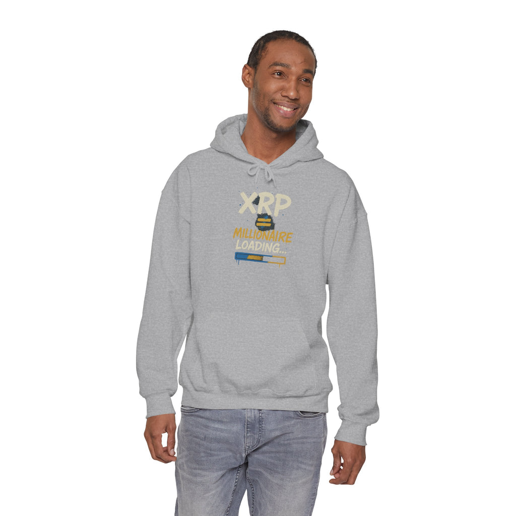XRP "Millionaire Loading" Hoodie - Crypto Investor Sweatshirt
