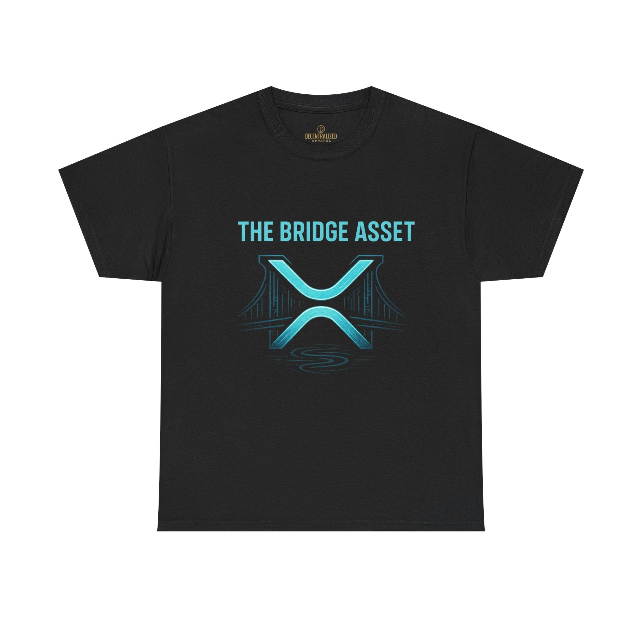 XRP 'The Bridge Asset' Graphic Tee — Crypto Ripple Logo Shirt
