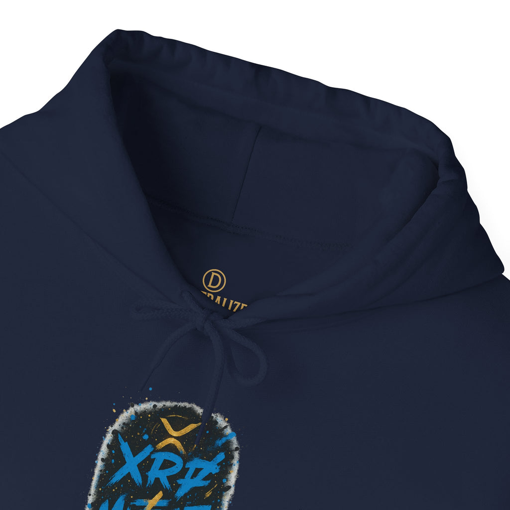 XRP Meme Coin Hoodie – Crypto Graffiti Logo Pullover