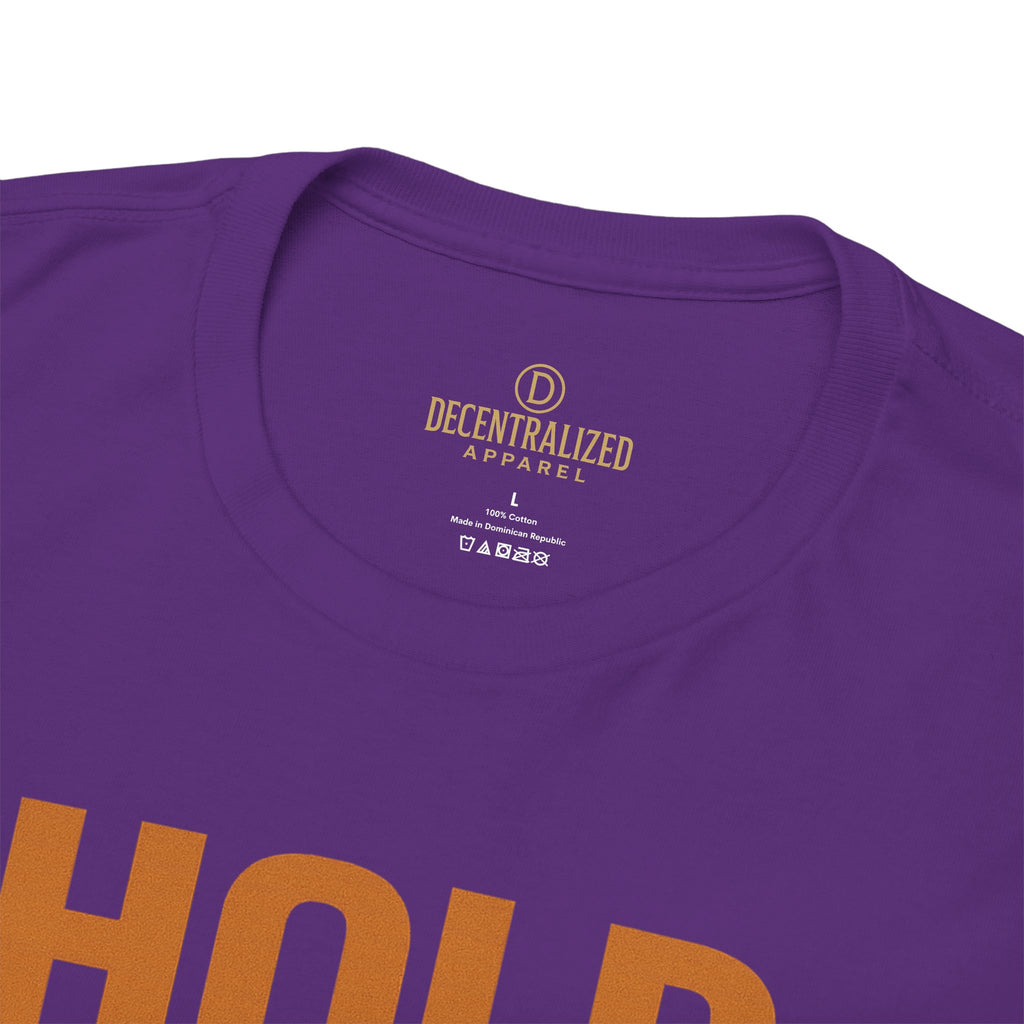 Hold The Line Tee — Bold Flag Graphic Cryptocurrency XRP Shirt