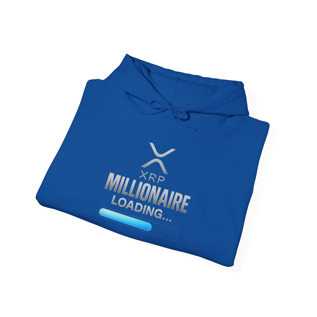 Milllionaire Loading Hoodie – Crypto XRP Progress Bar Sweatshirt