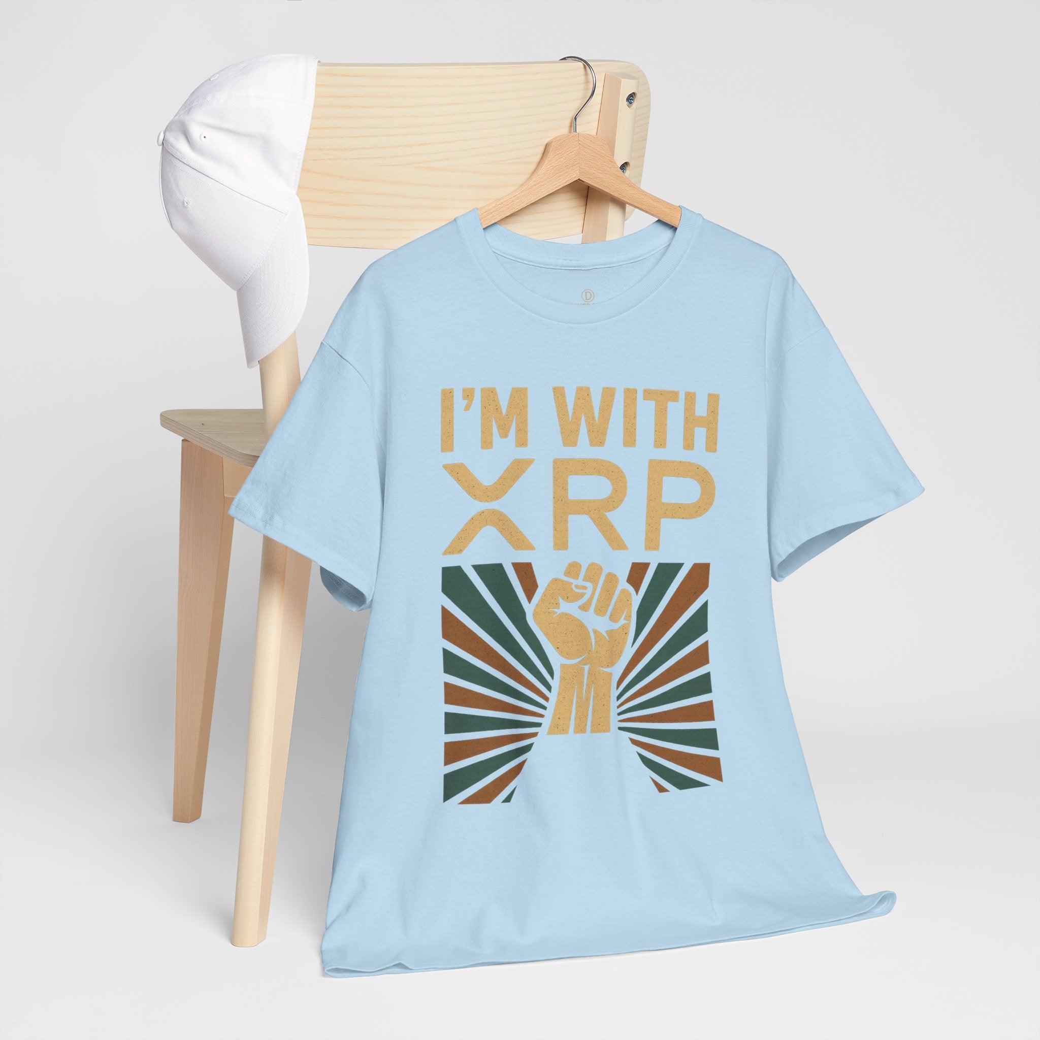 I'm With XRP Graphic Tee – Crypto Supporter Shirt