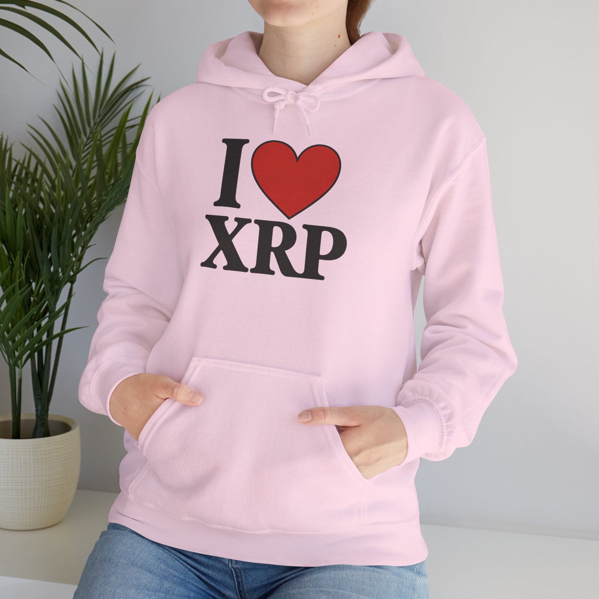 I  XRP Hoodie — Crypto Enthusiast Ripple Sweatshirt