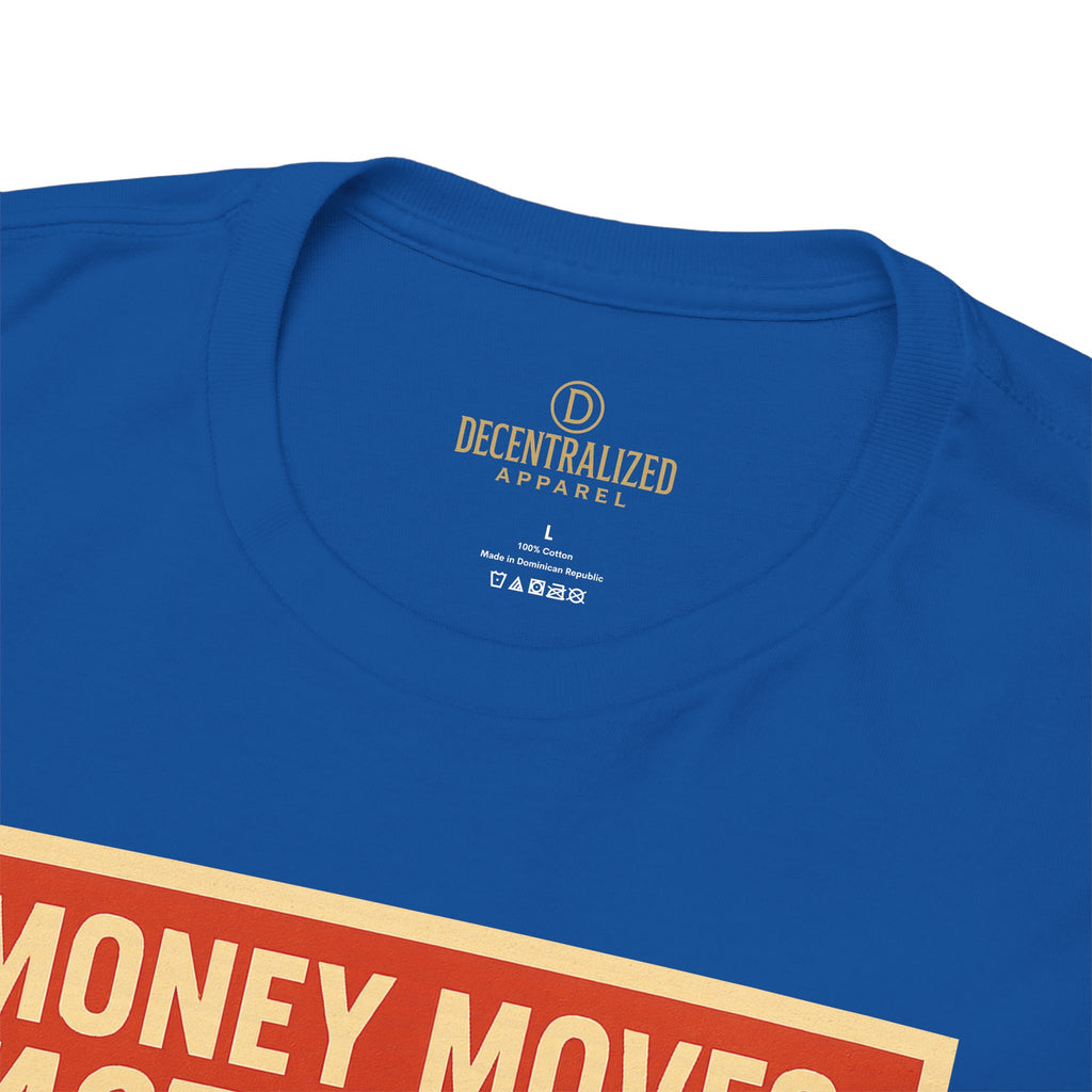 XRP 'Money Moves Faster Now' Racing Tee — Crypto Enthusiast T-Shirt