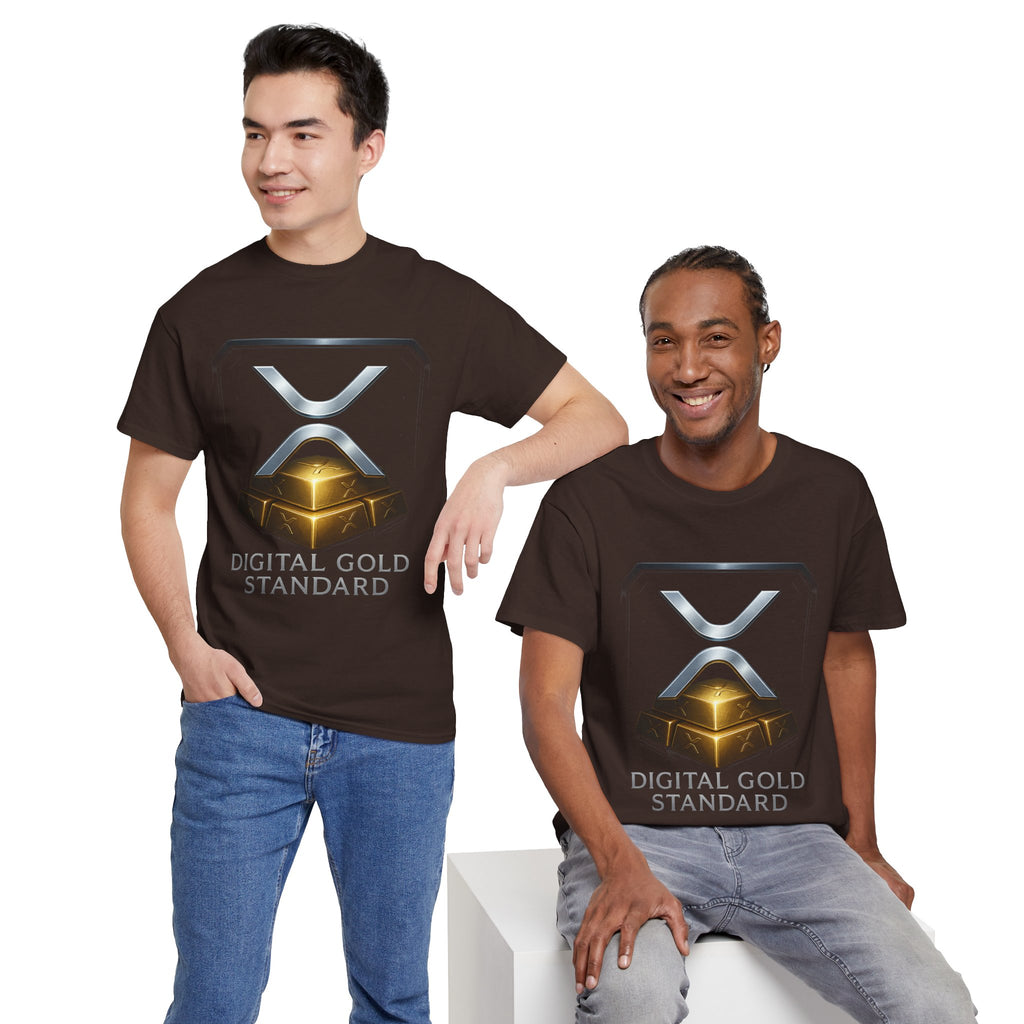 XRP 'Digital Gold Standard' Tee — Cryptocurrency Logo Shirt