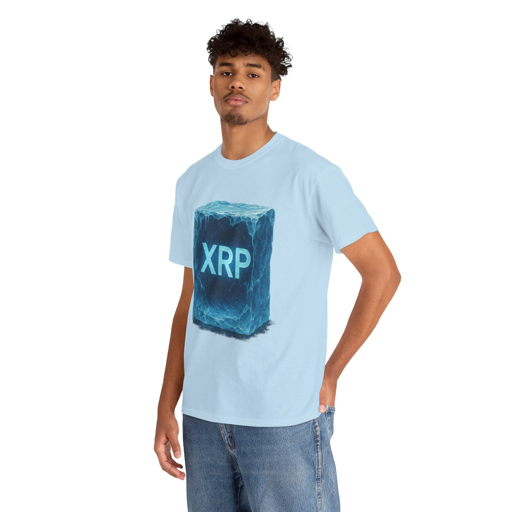 XRP Ice Block Tee — Crypto Ripple Logo T-Shirt