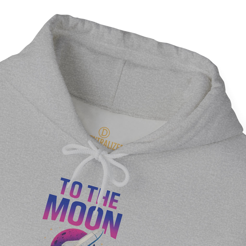 XRP To The Moon Hoodie – Crypto Investor Sweatshirt