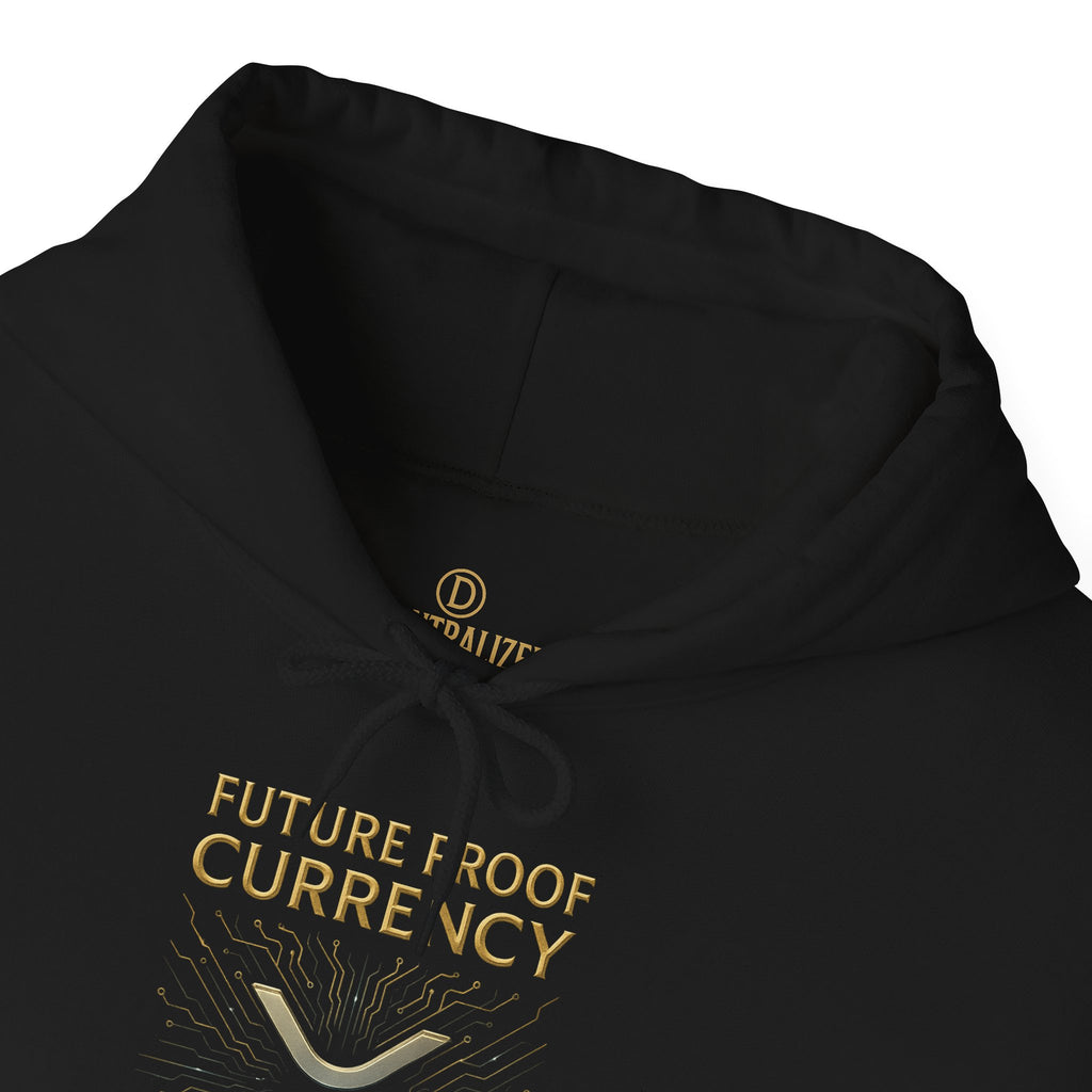 Future Proof Currency Hoodie – XRP Logo Crypto Sweatshirt