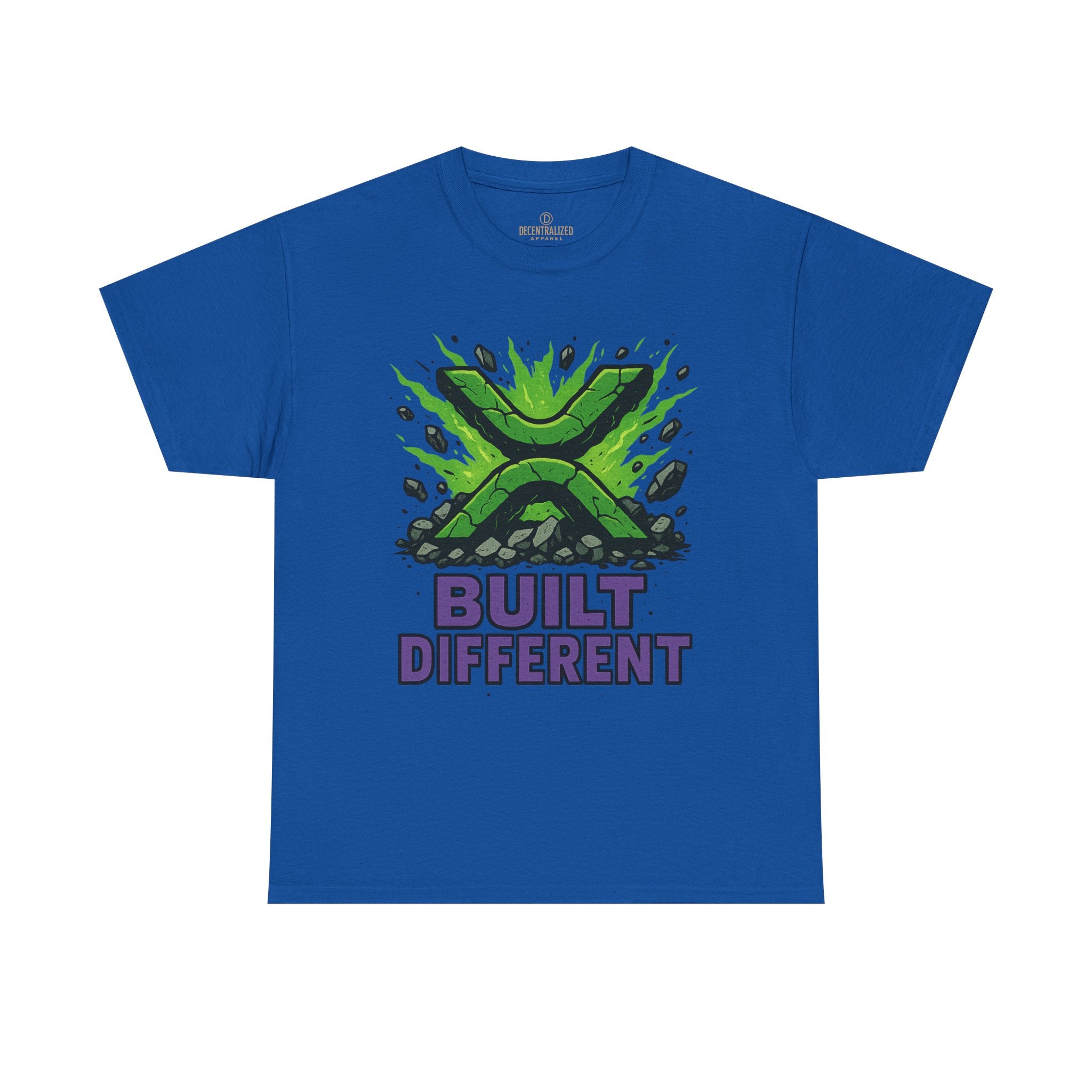 Built Different T-Shirt — Green Gamer Logo Tee