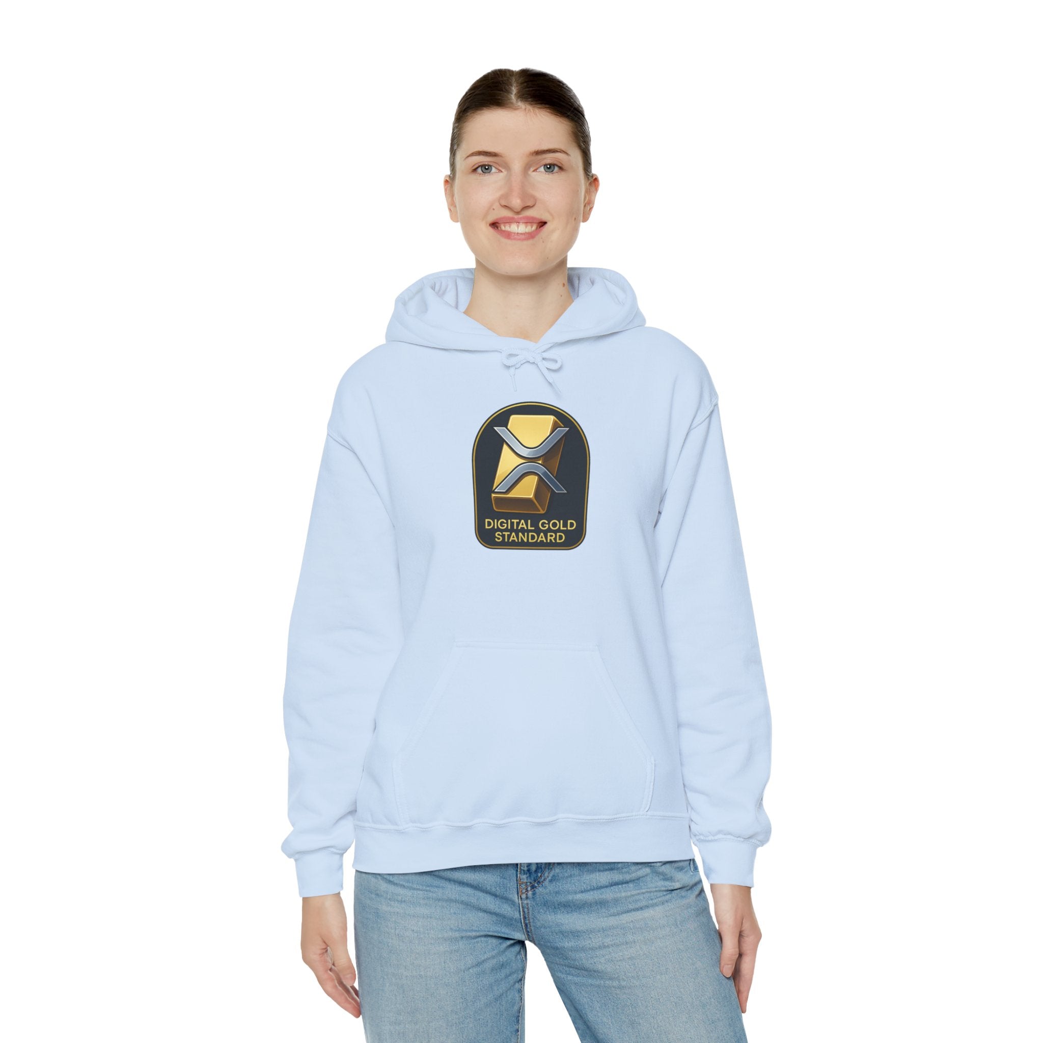 Hoodie — Digital Gold Standard Crypto Logo Pullover