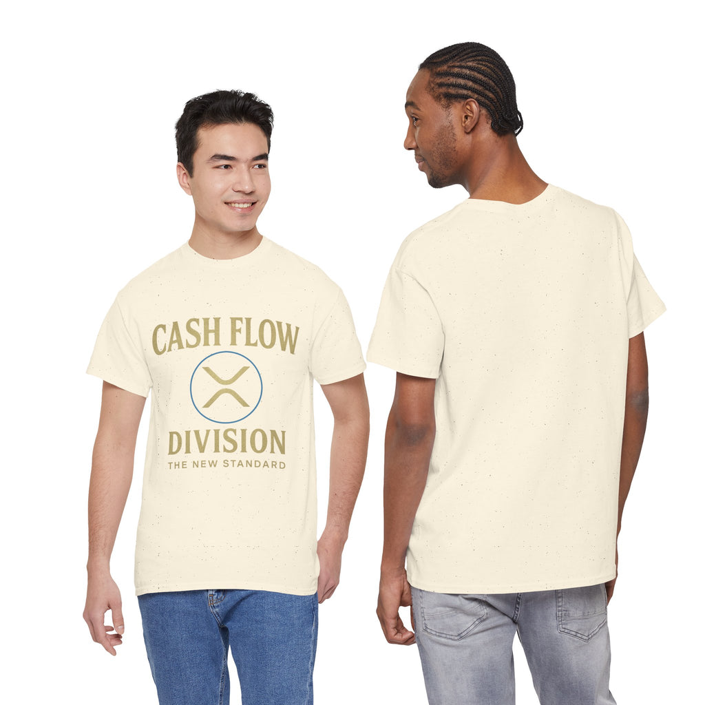Cash Flow Division Tee — "The New Standard" Graphic T-Shirt