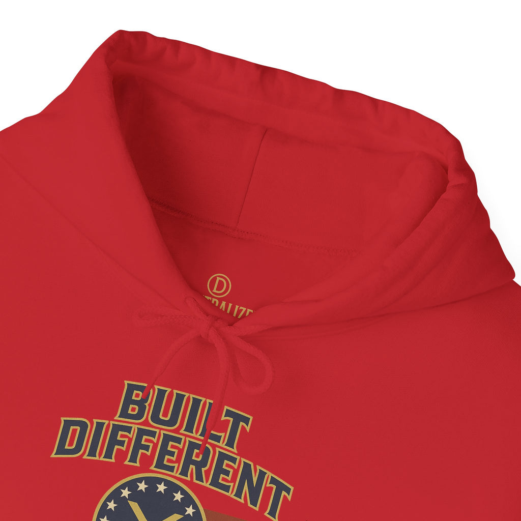 Built Different Hoodie • 'Built Different Since 2012' Patriotic Casual Pullover