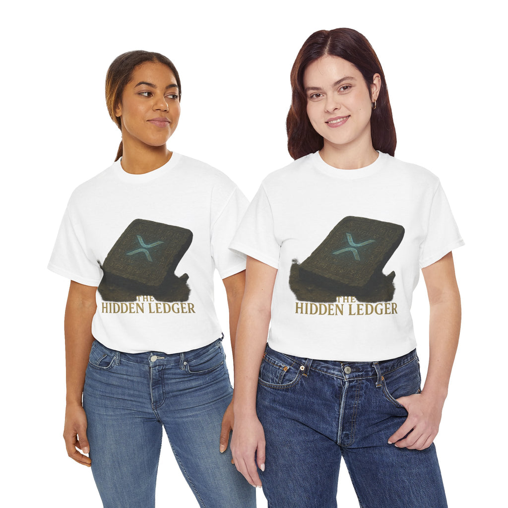 T-Shirt — "The Hidden Ledger" Crypto XRP Wallet Graphic Tee