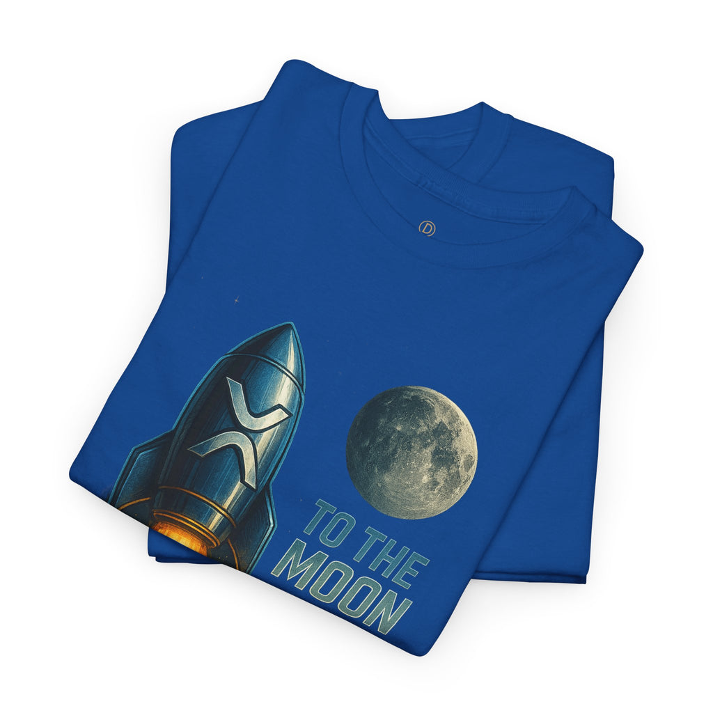 Rocket 'To the Moon' T-Shirt - Space Exploration Graphic Tee
