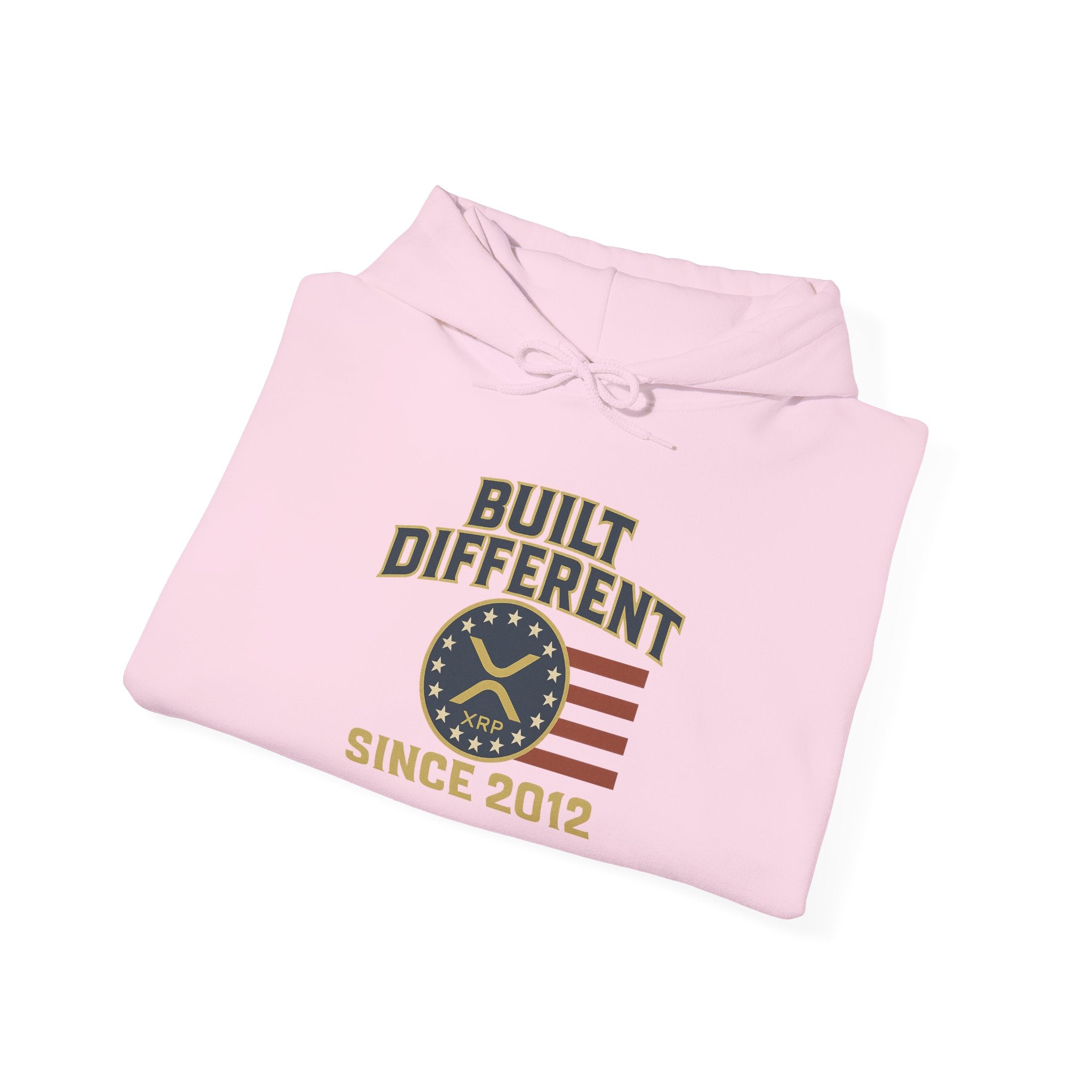 Built Different Hoodie • 'Built Different Since 2012' Patriotic Casual Pullover