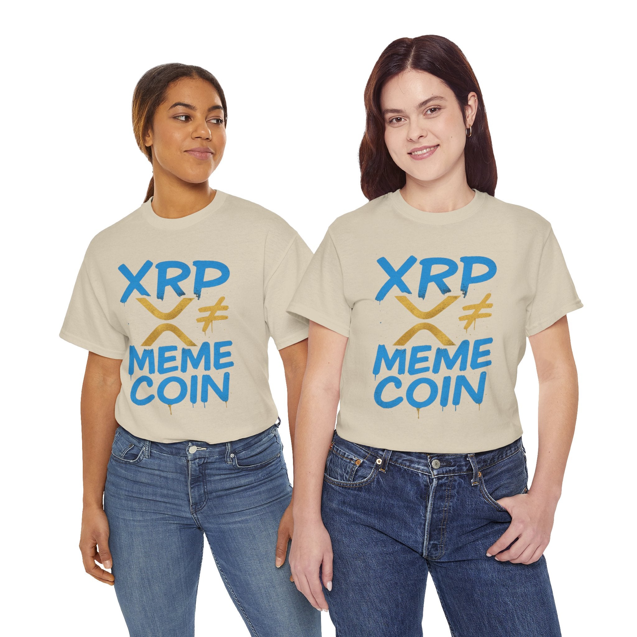 XRP ≠ Meme Coin T‑Shirt — Crypto Advocate Graphic Tee