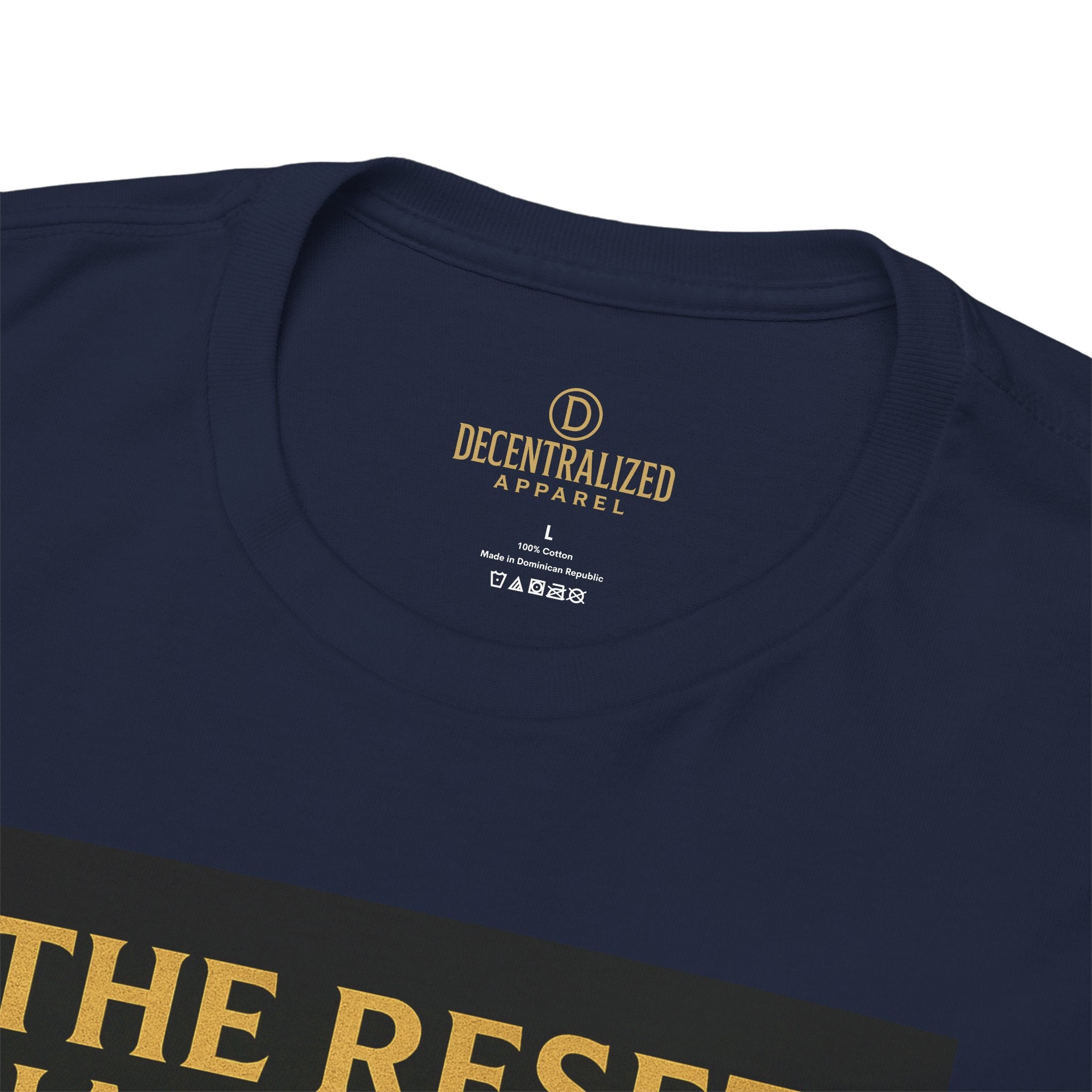 XRP Crypto Tee — "The Reset Has Begun" Bitcoin Alternative Shirt