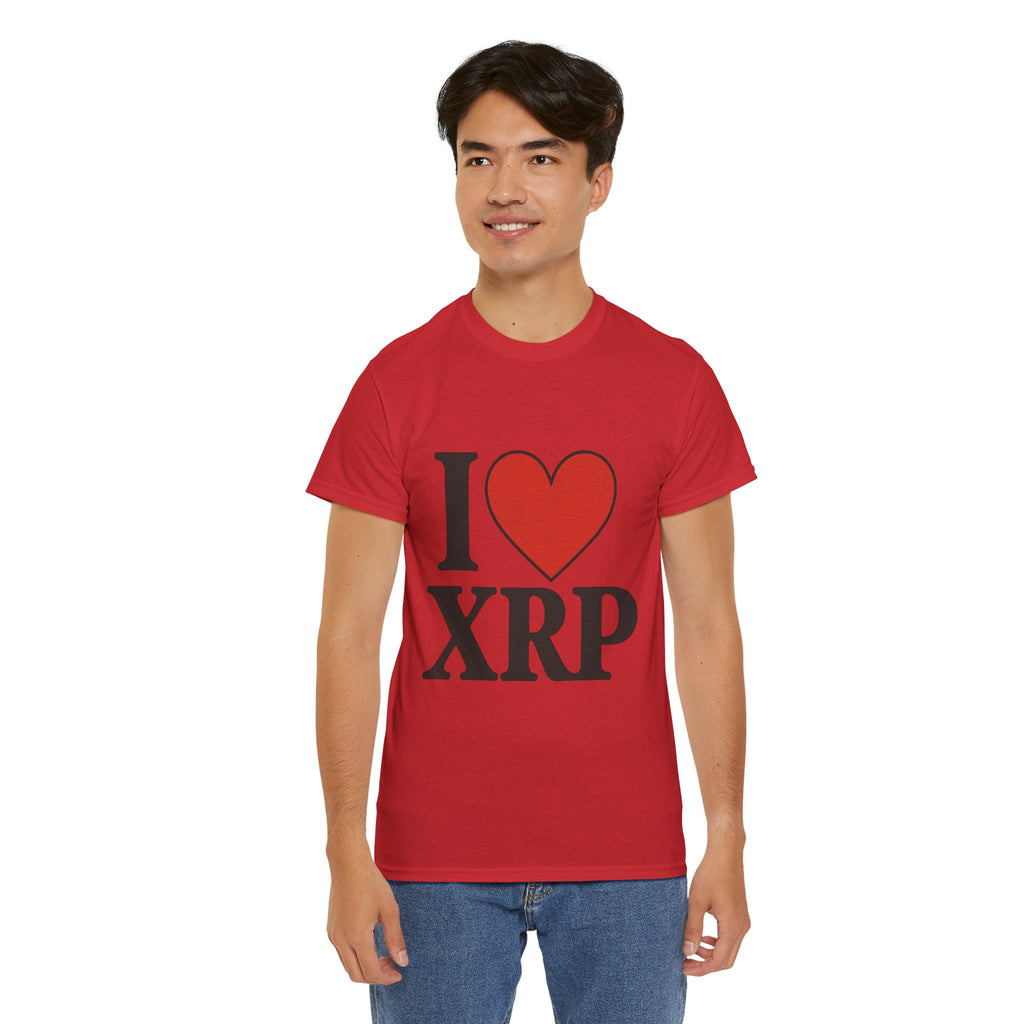 I  XRP T-Shirt — Crypto Enthusiast Ripple Tee