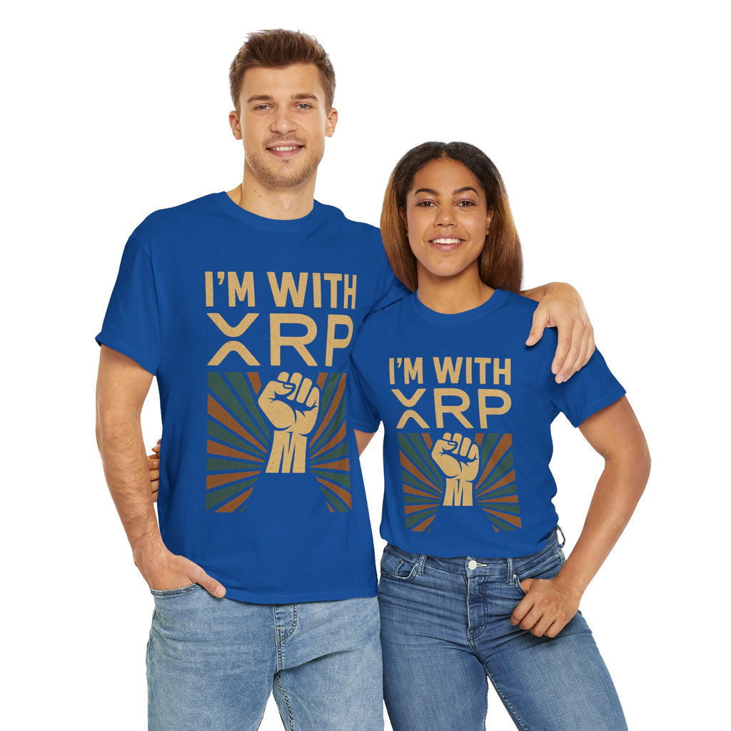 I'm With XRP Graphic Tee – Crypto Supporter Shirt