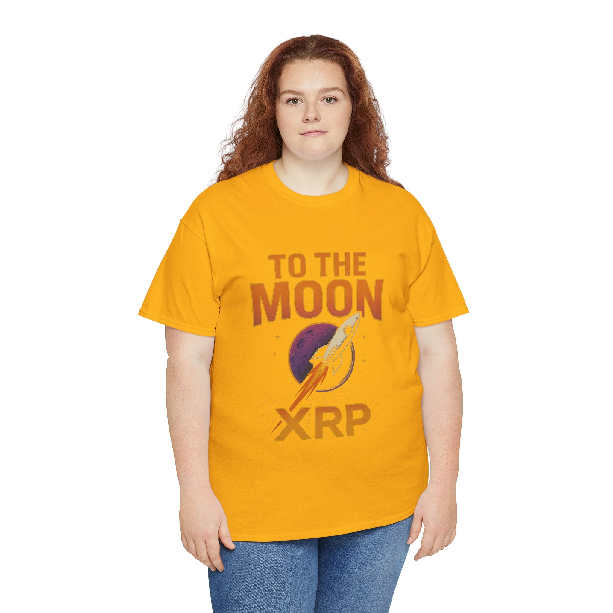 XRP To The Moon Tee — Cryptocurrency Investor Rocket Shirt