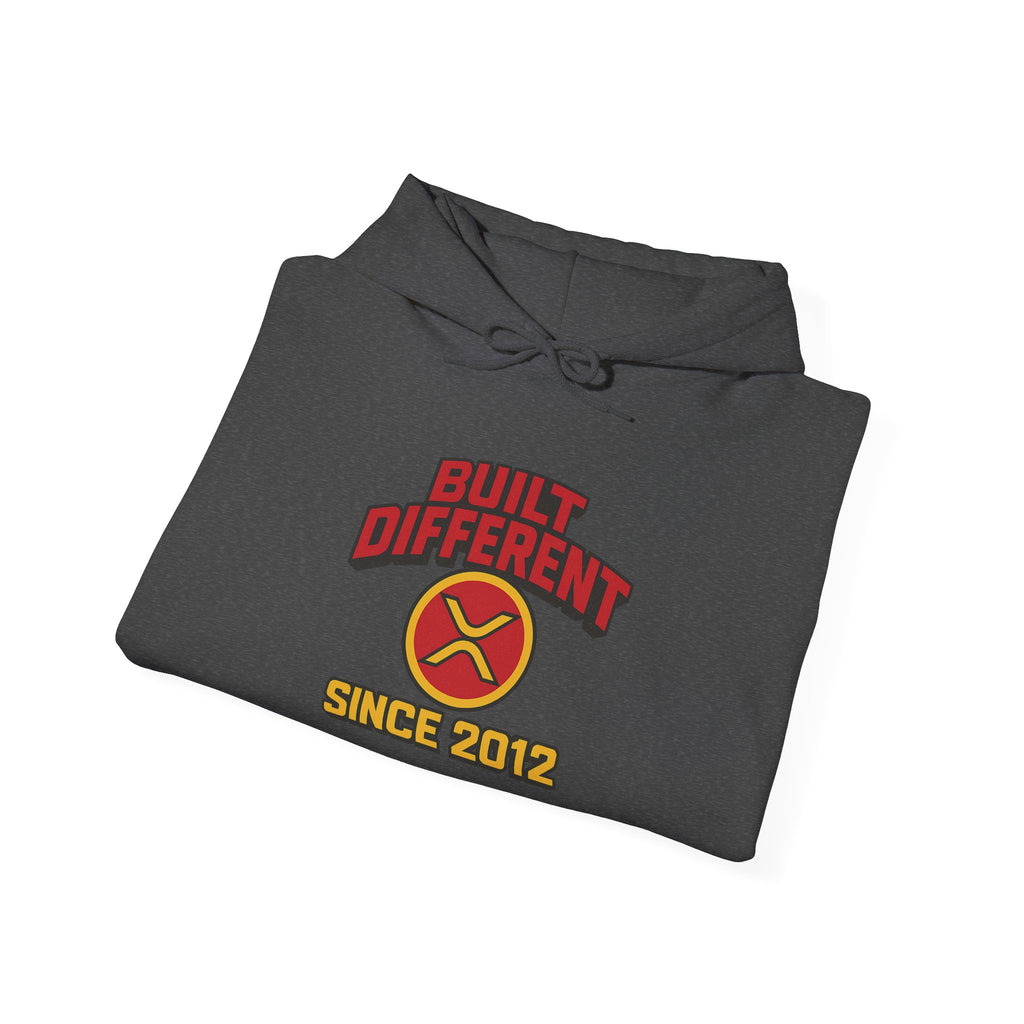 Built Different Hoodie - "Since 2012" Retro Logo Pullover