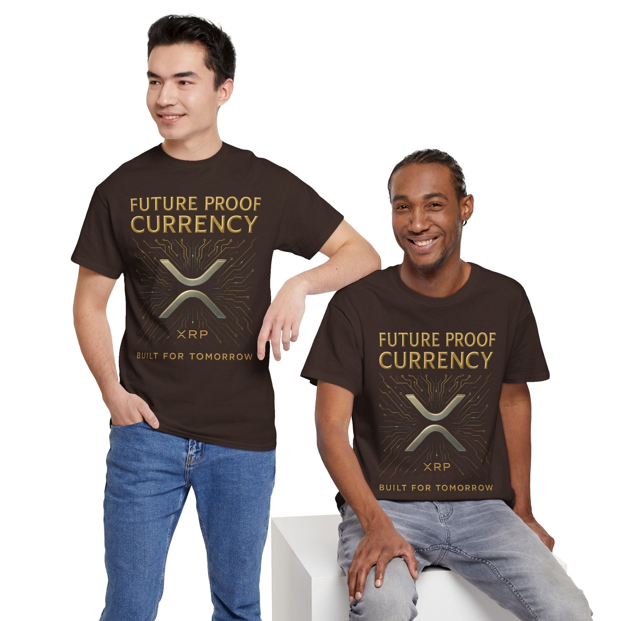 XRP 'Future Proof Currency' T-Shirt – Crypto Investor Tee