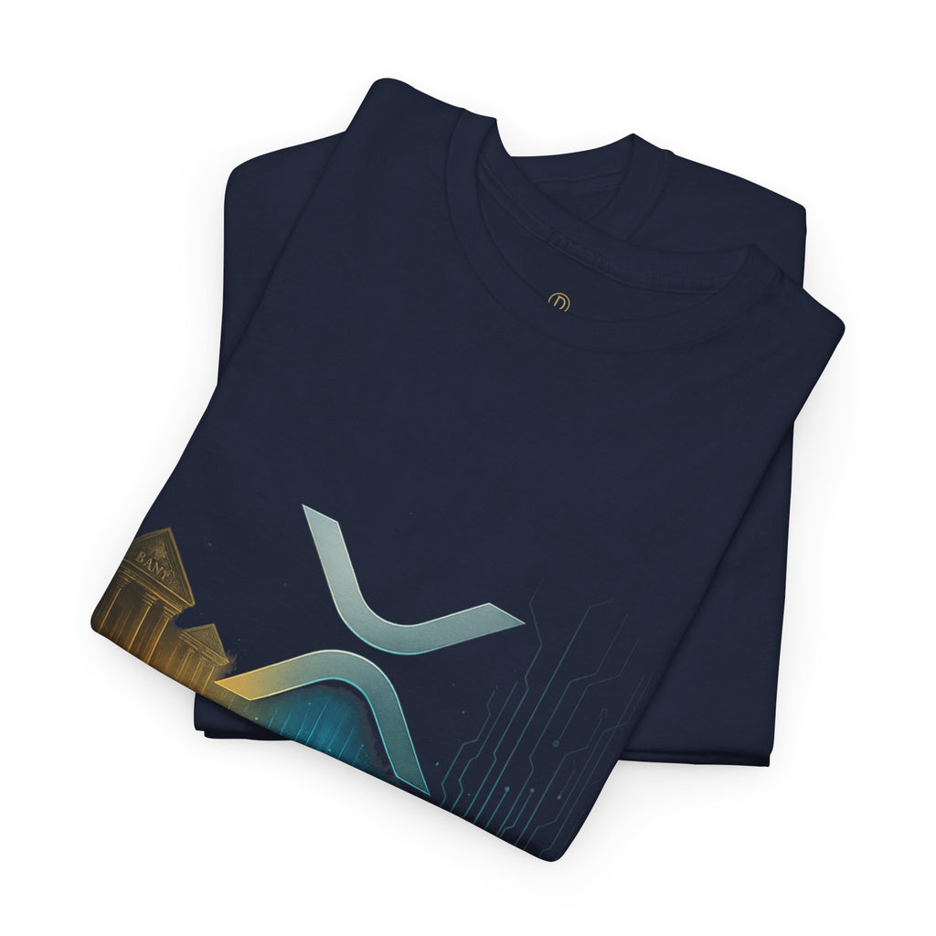Ripple XRP Crypto Tee — 'The Bridge Asset' Logo T-Shirt