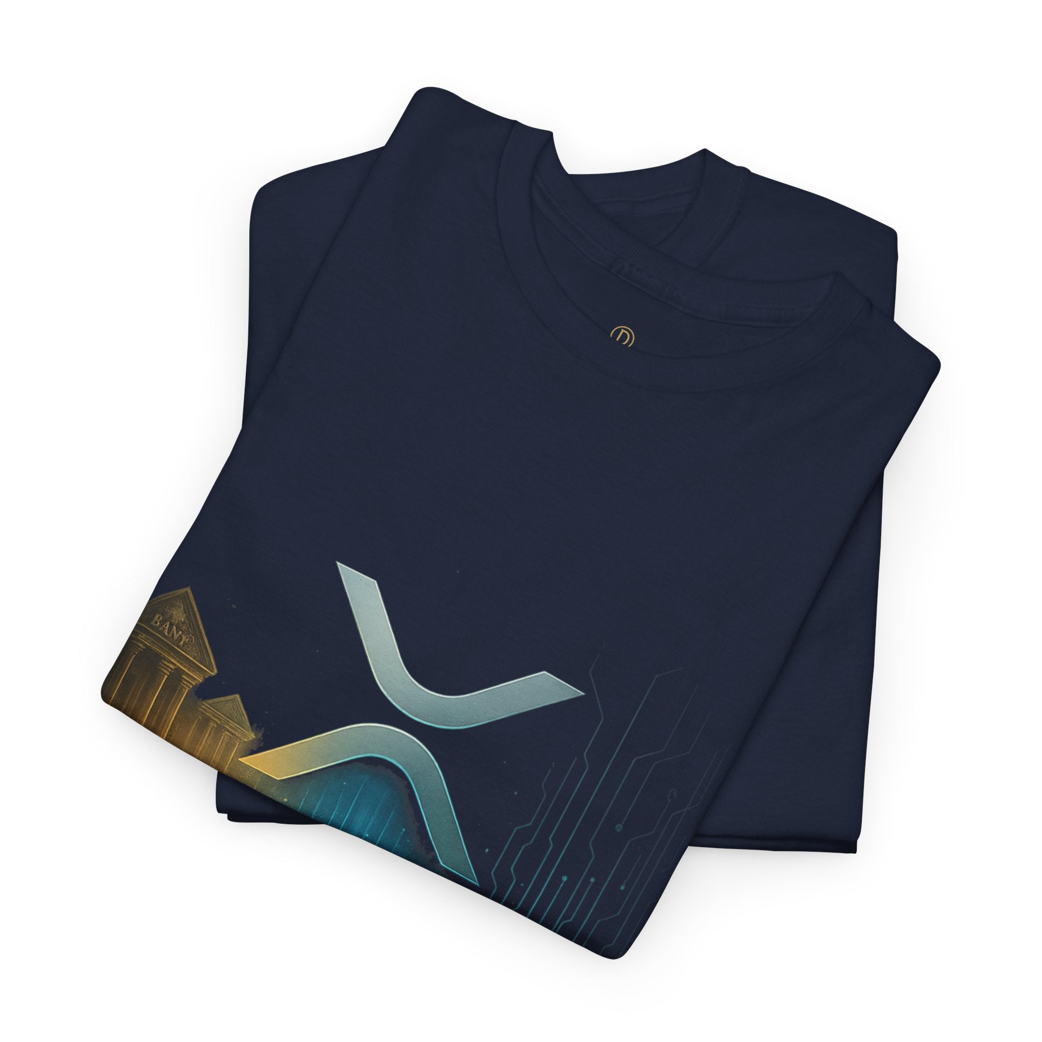 Ripple XRP Crypto Tee — 'The Bridge Asset' Logo T-Shirt
