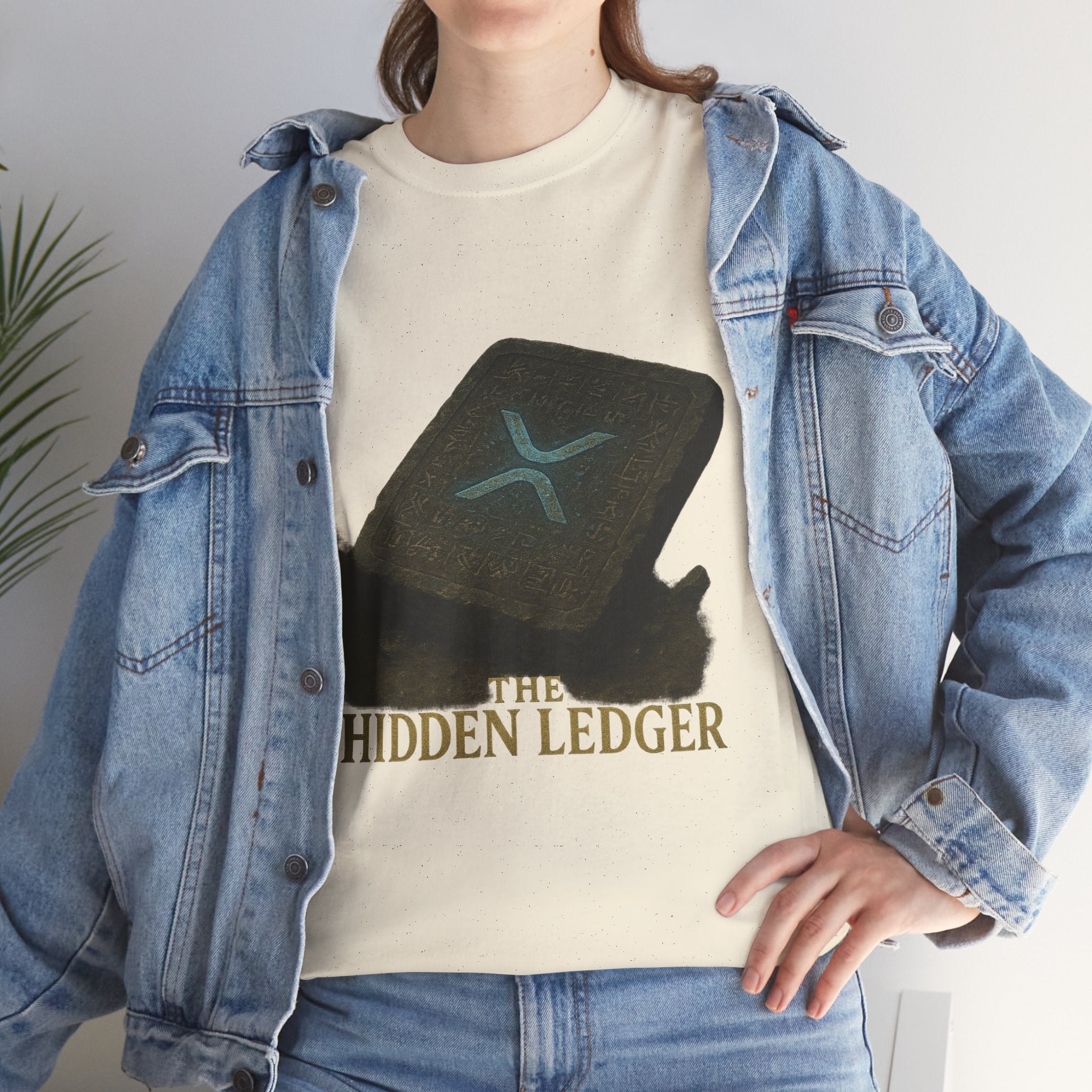 T-Shirt — "The Hidden Ledger" Crypto XRP Wallet Graphic Tee