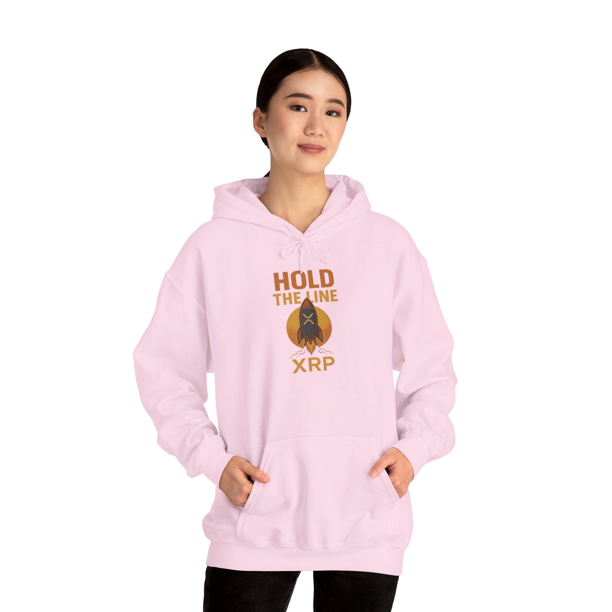 XRP 'Hold the Line' Hoodie — Crypto Supporter Sweatshirt