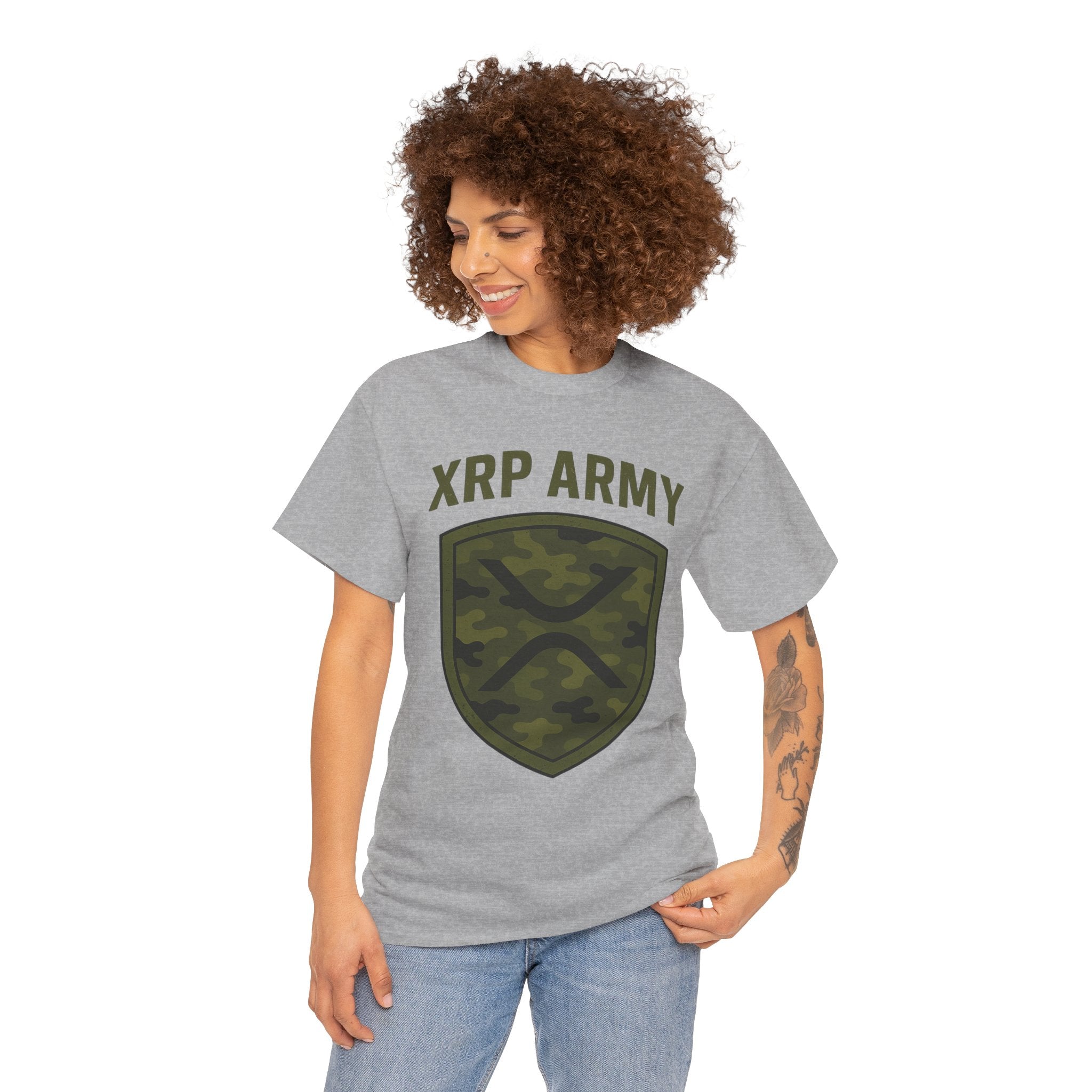 XRP Army Camo Shield T-Shirt