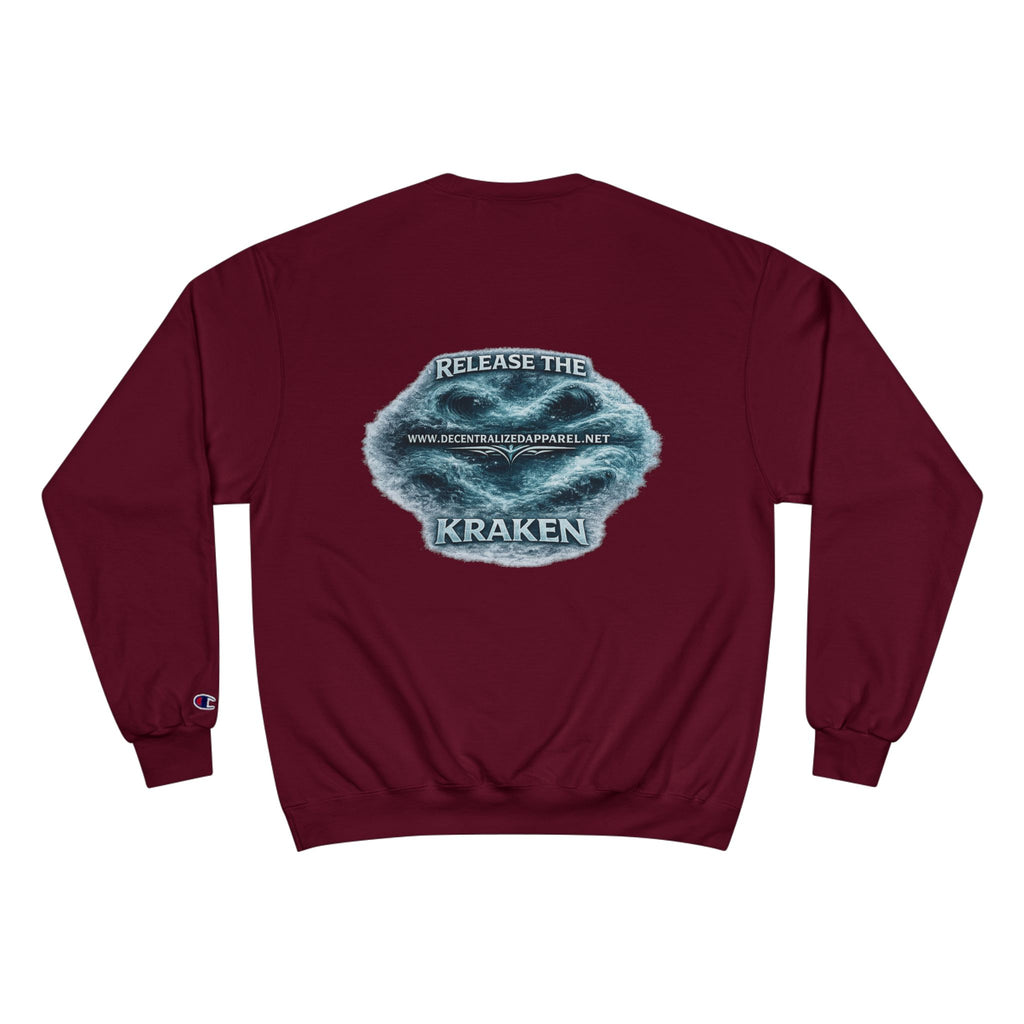 Seattle Kraken Sweatshirt — "Hold The Line" Nautical Graphic Crewneck