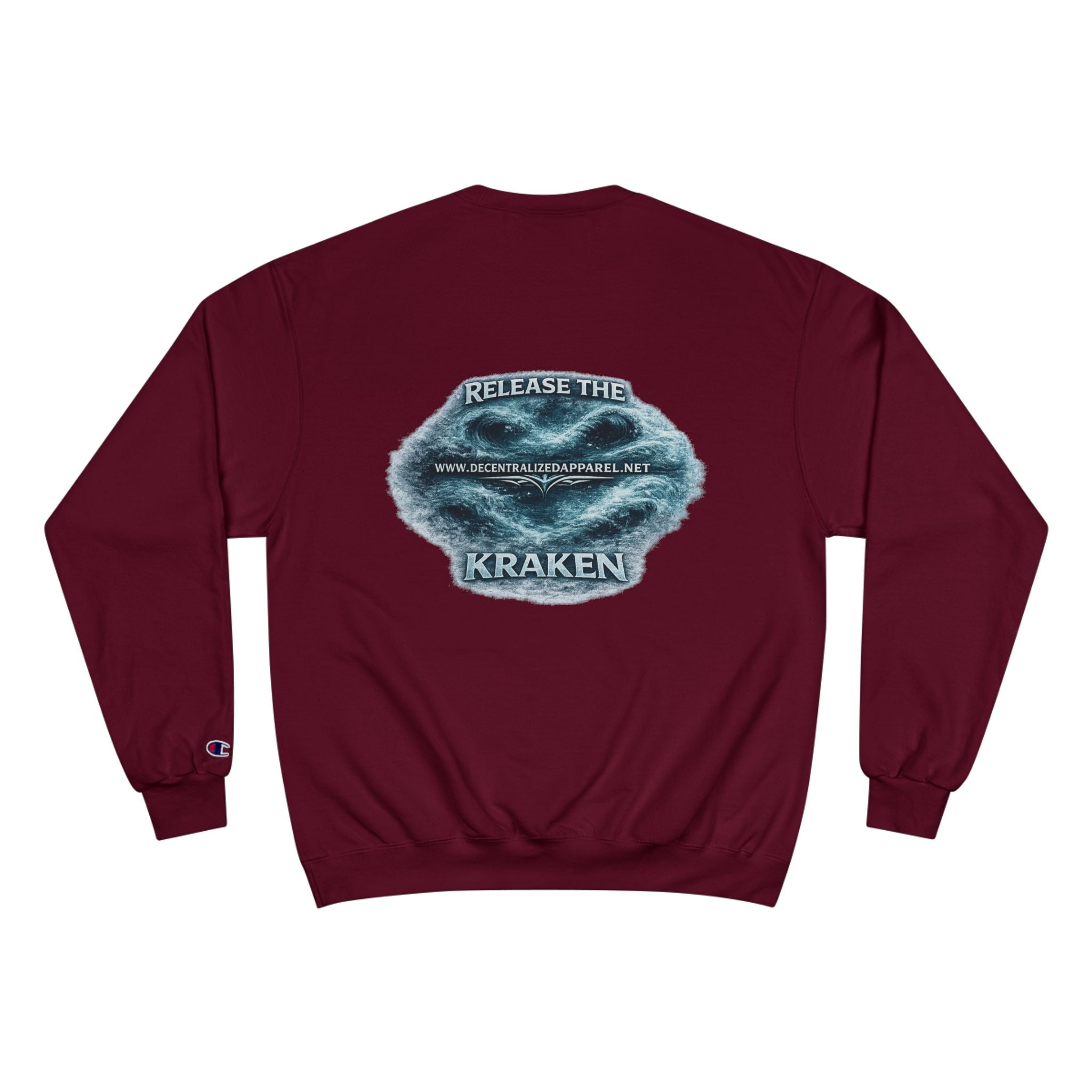Seattle Kraken Sweatshirt — "Hold The Line" Nautical Graphic Crewneck