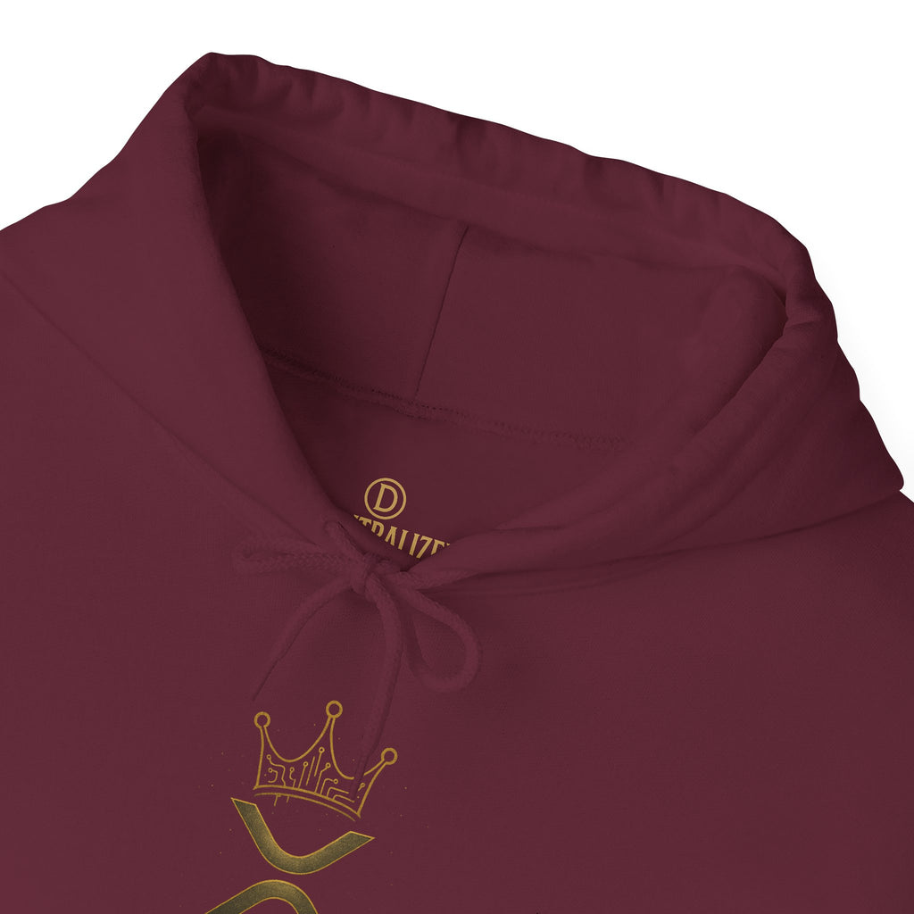 XRP Liquidity King Hoodie — Crypto Logo Pullover for Traders & Investors