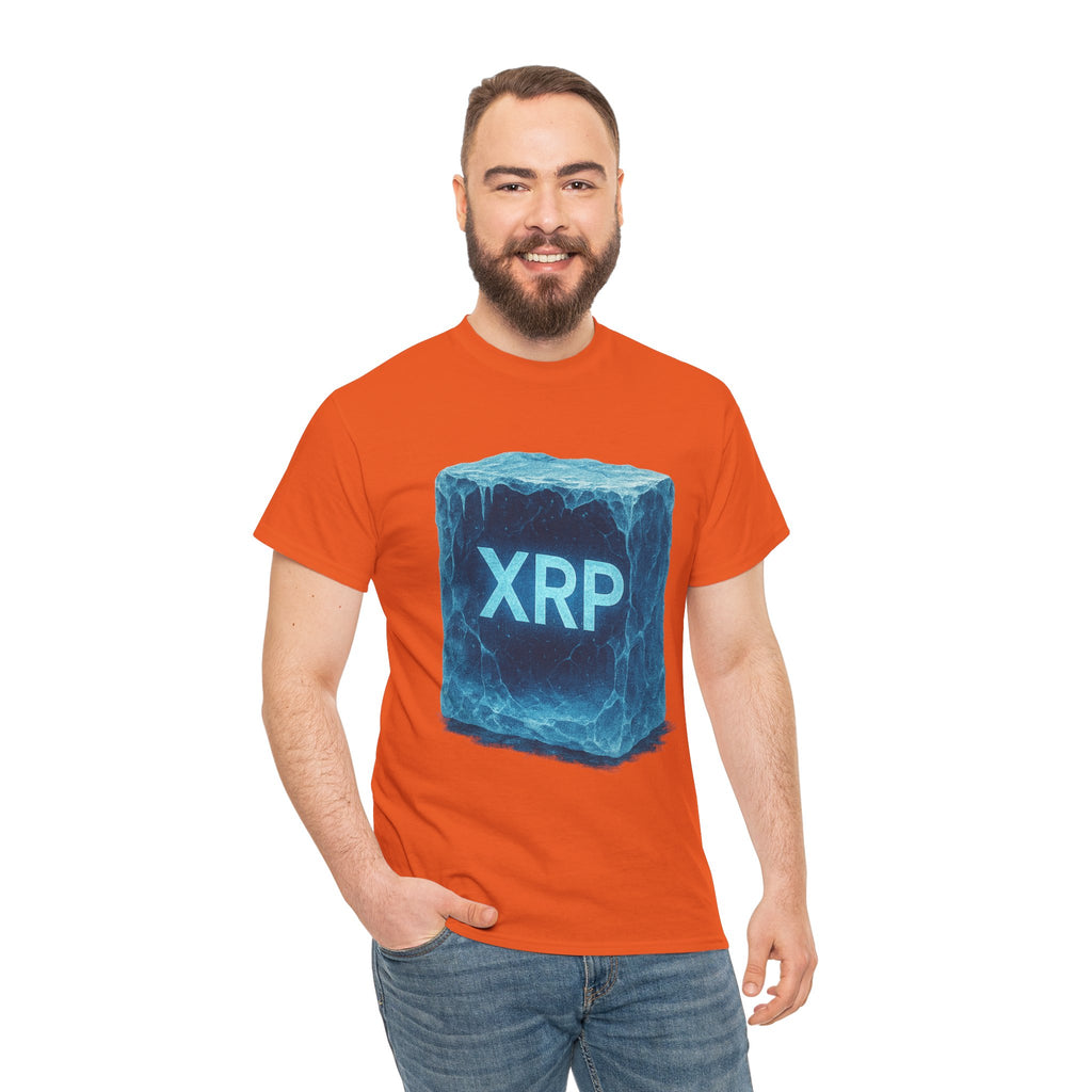 XRP Ice Block Tee — Crypto Ripple Logo T-Shirt